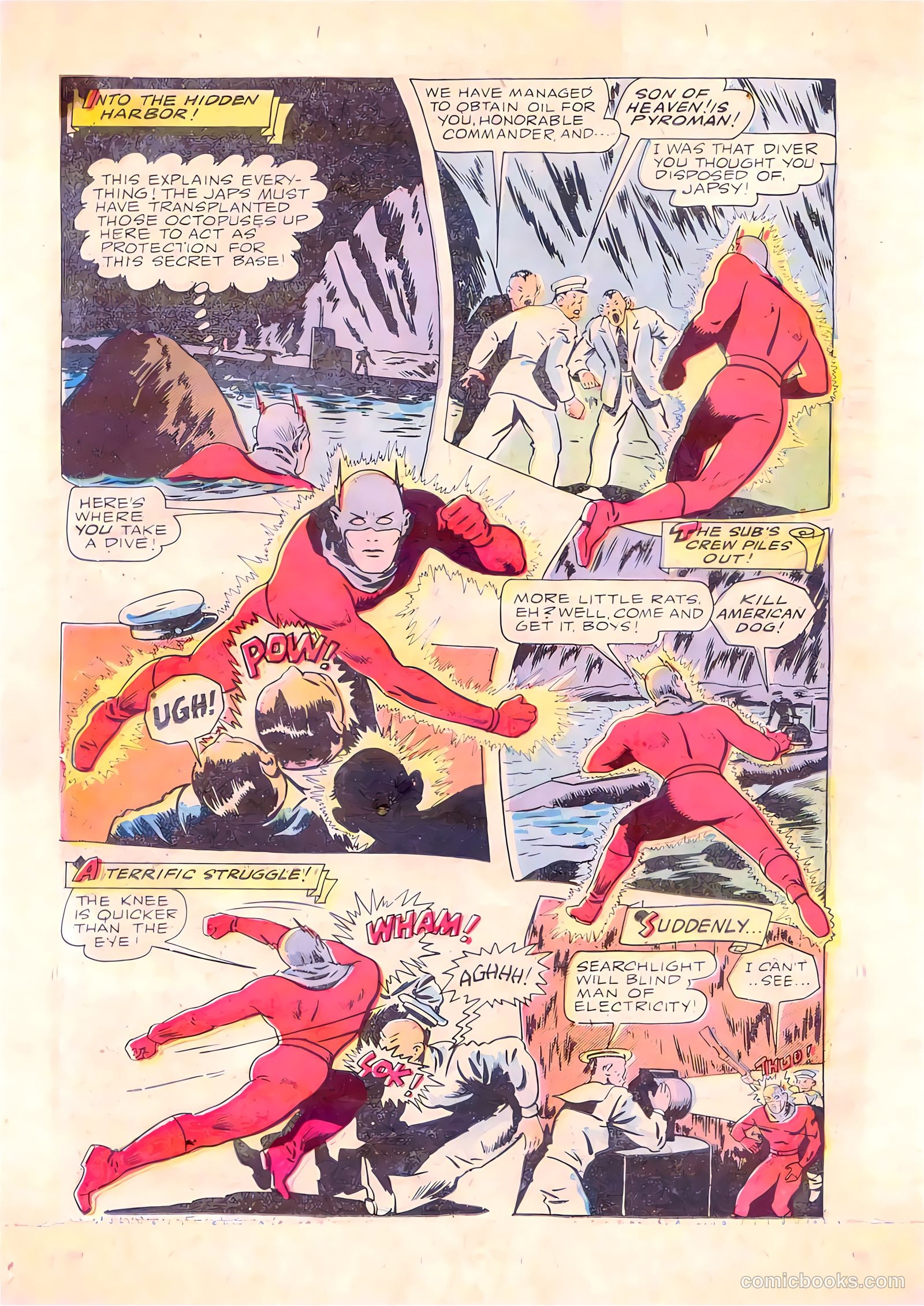 Startling Comics #35 (1940) — page 20 of 50