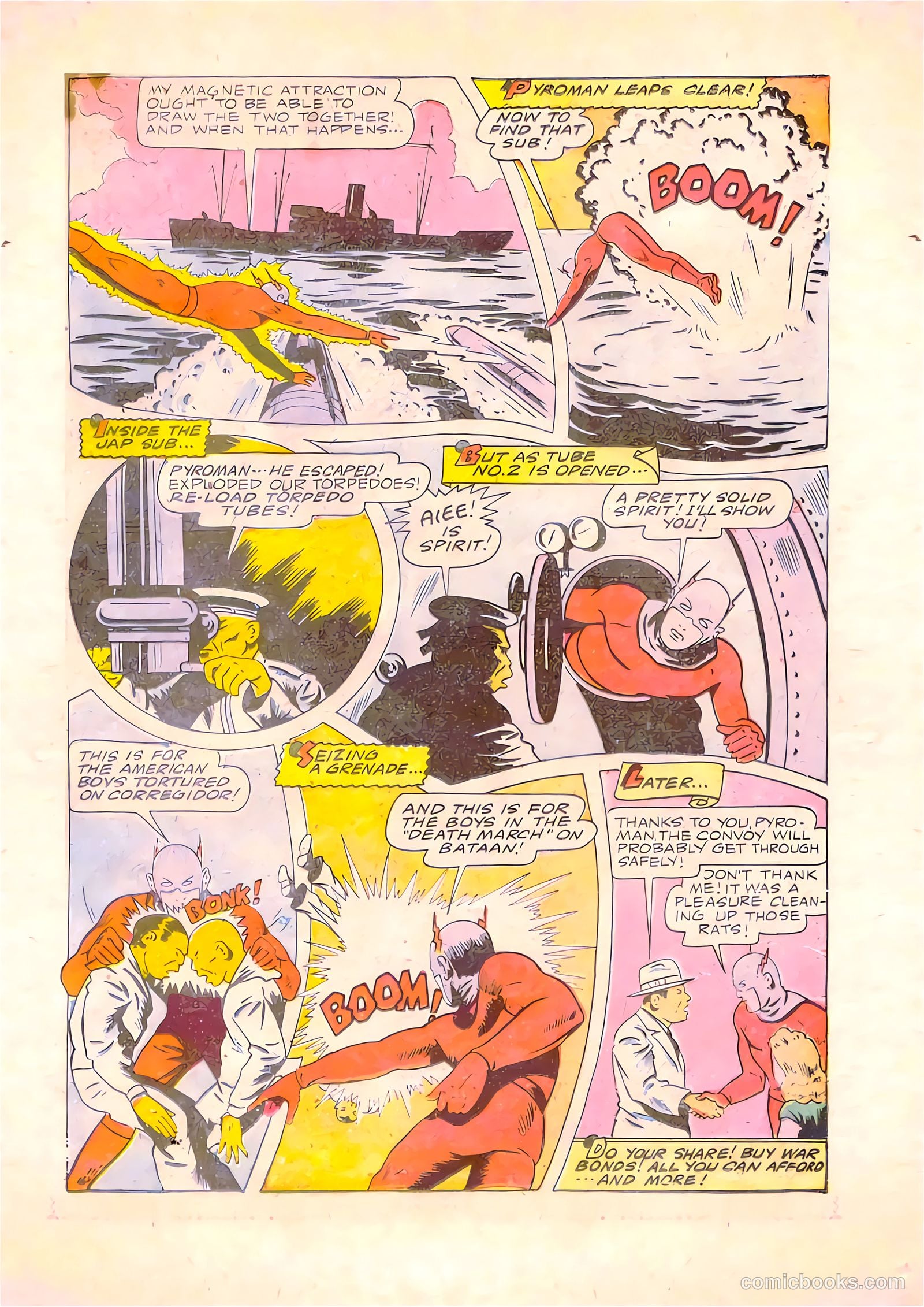 Startling Comics #35 (1940) — page 22 of 50