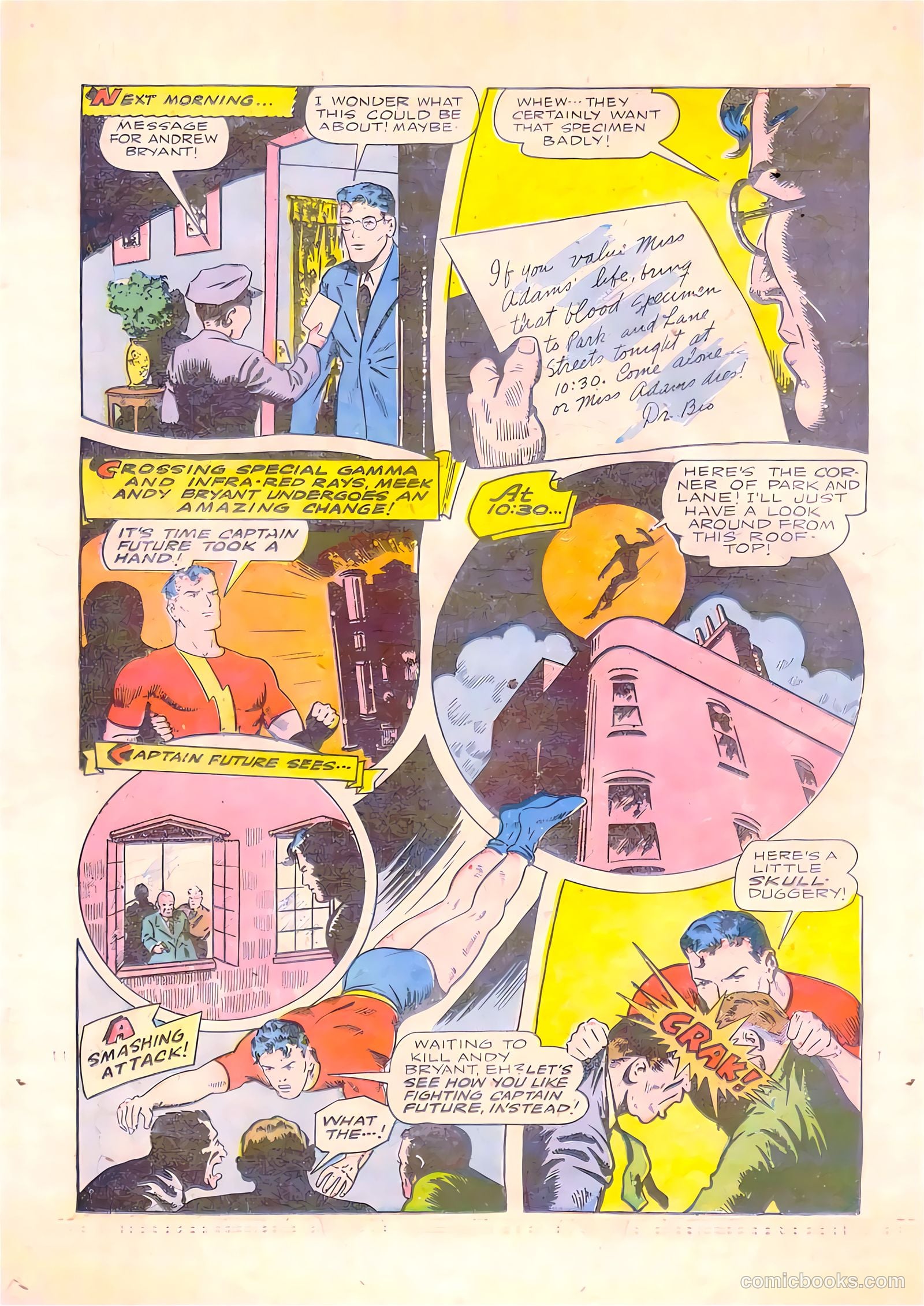 Startling Comics #35 (1940) — page 25 of 50