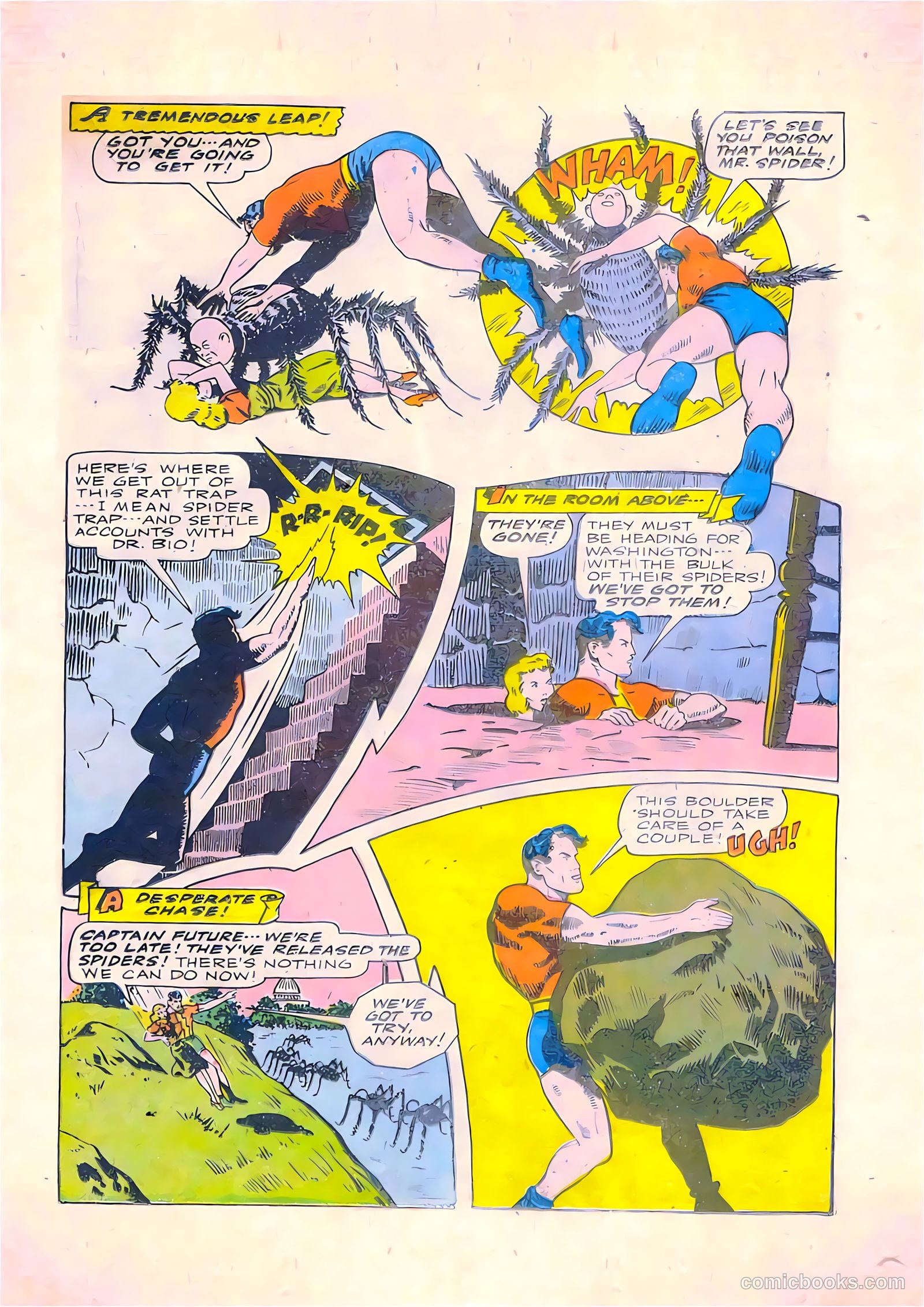 Startling Comics #35 (1940) — page 28 of 50