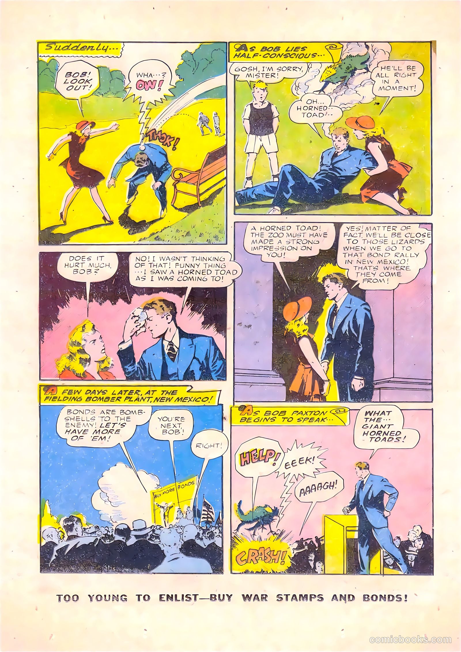 Startling Comics #35 (1940) — page 33 of 50