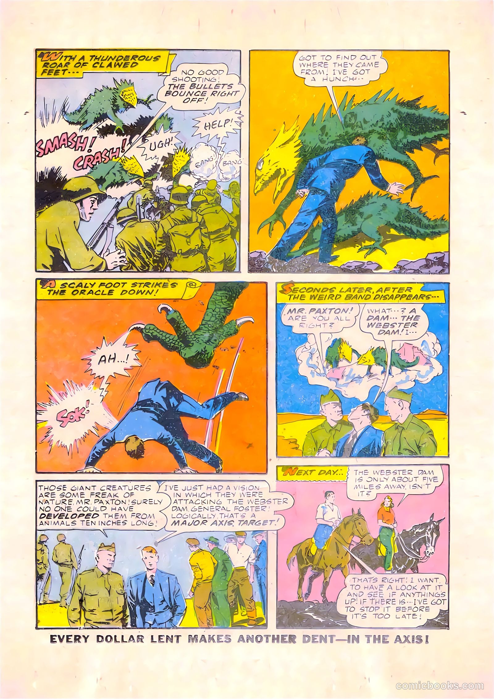 Startling Comics #35 (1940) — page 34 of 50