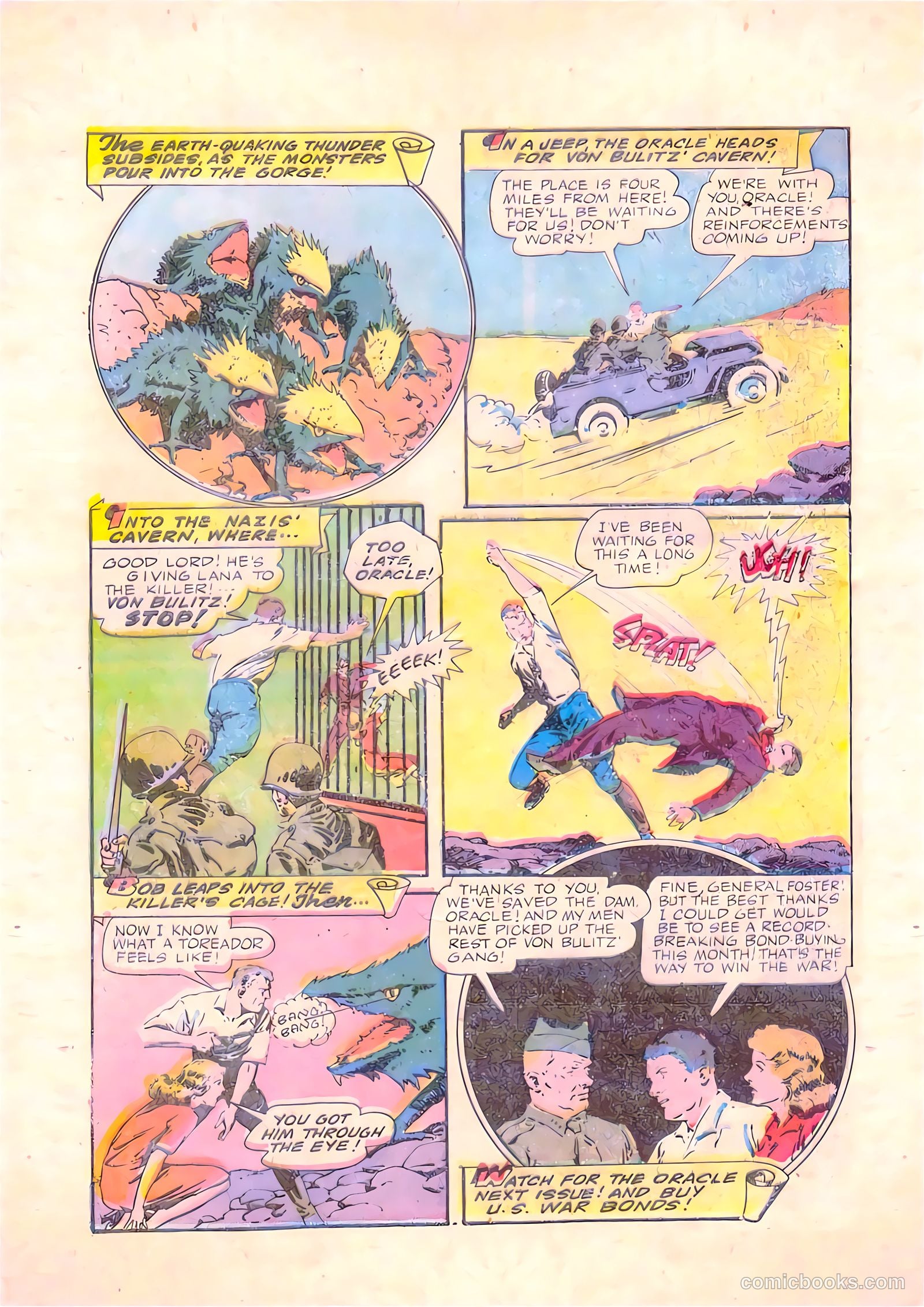 Startling Comics #35 (1940) — page 39 of 50
