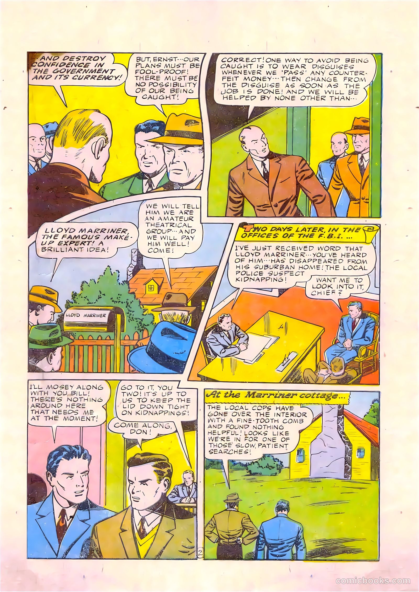 Startling Comics #35 (1940) — page 42 of 50