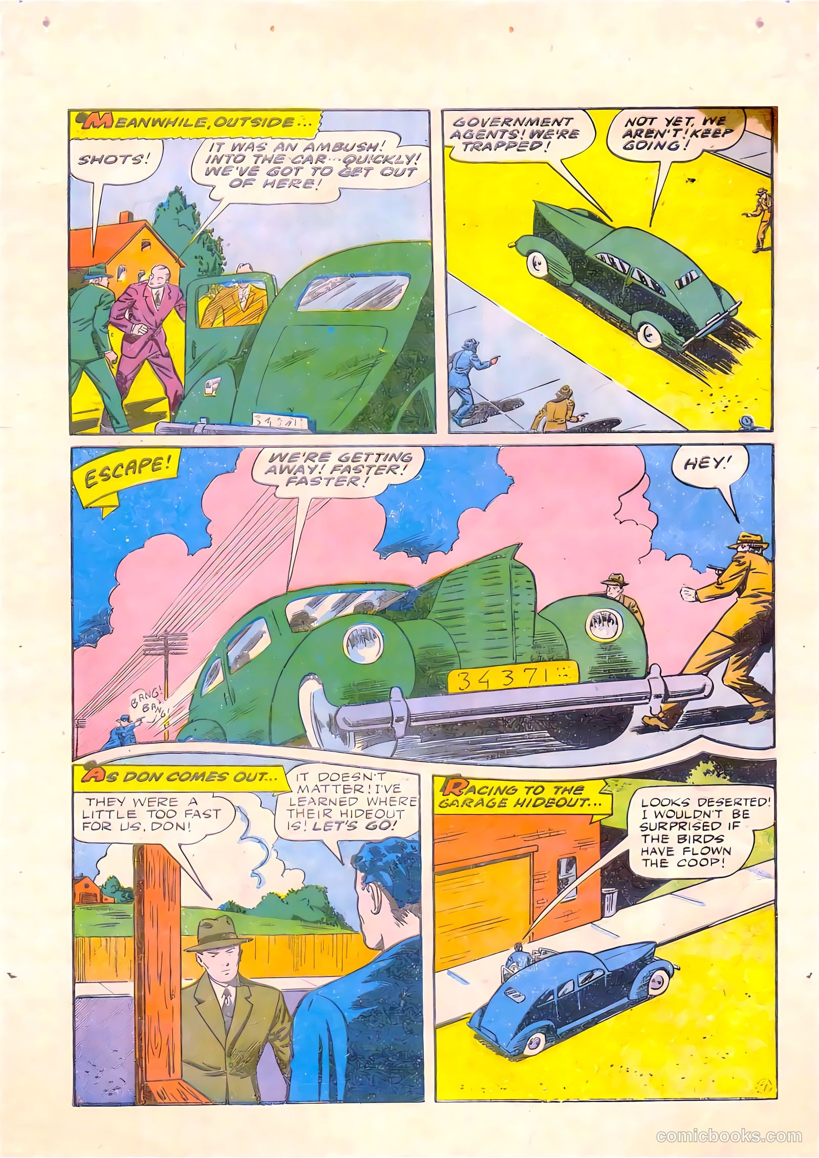 Startling Comics #35 (1940) — page 47 of 50
