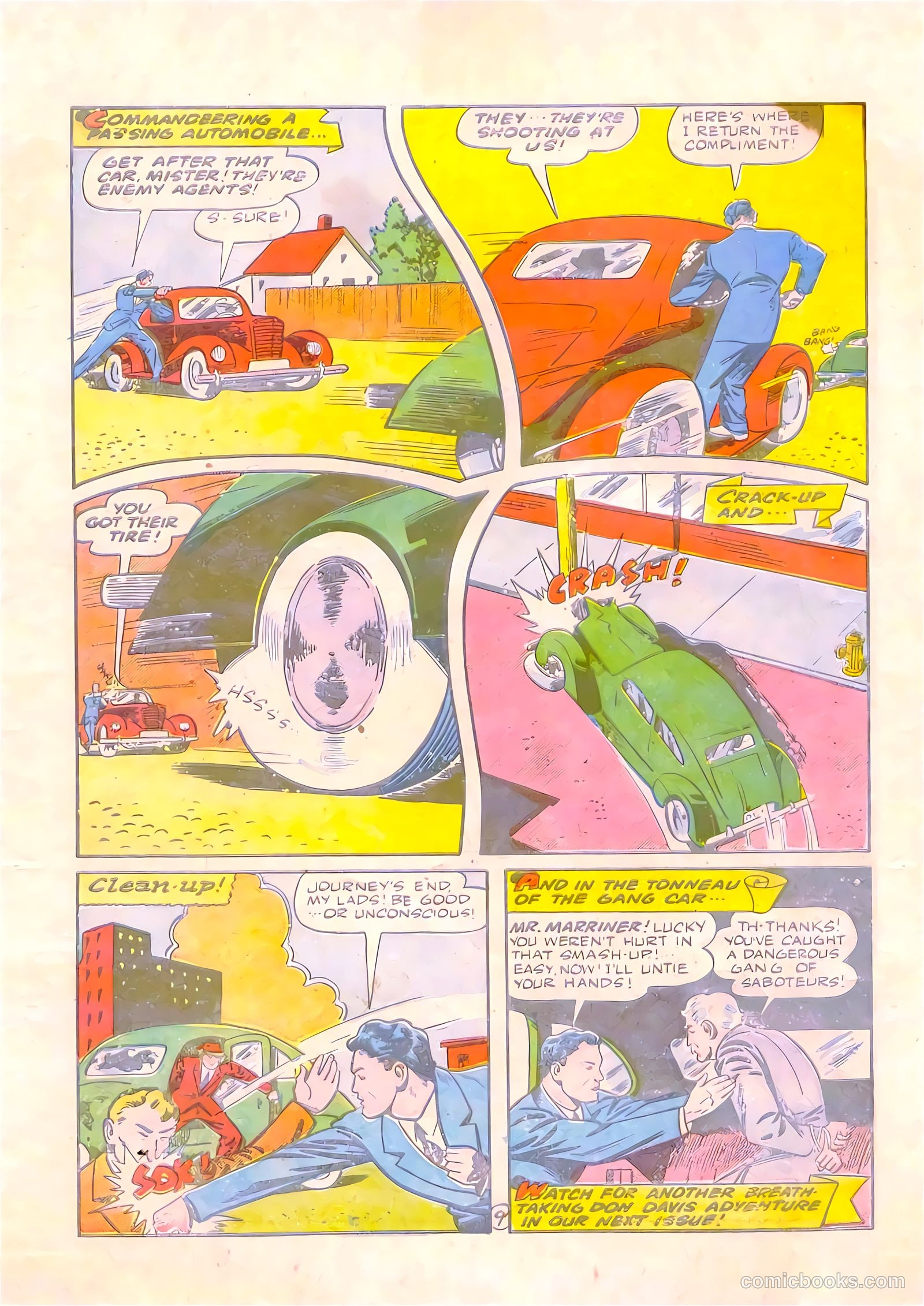 Startling Comics #35 (1940) — page 49 of 50
