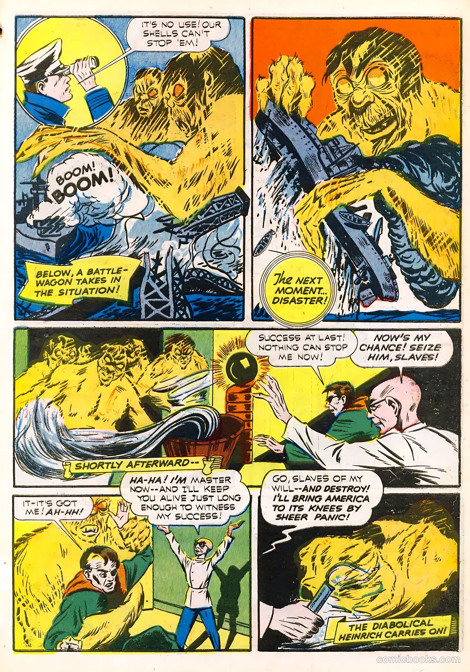 Startling Comics #15 (1940) — page 11 of 68