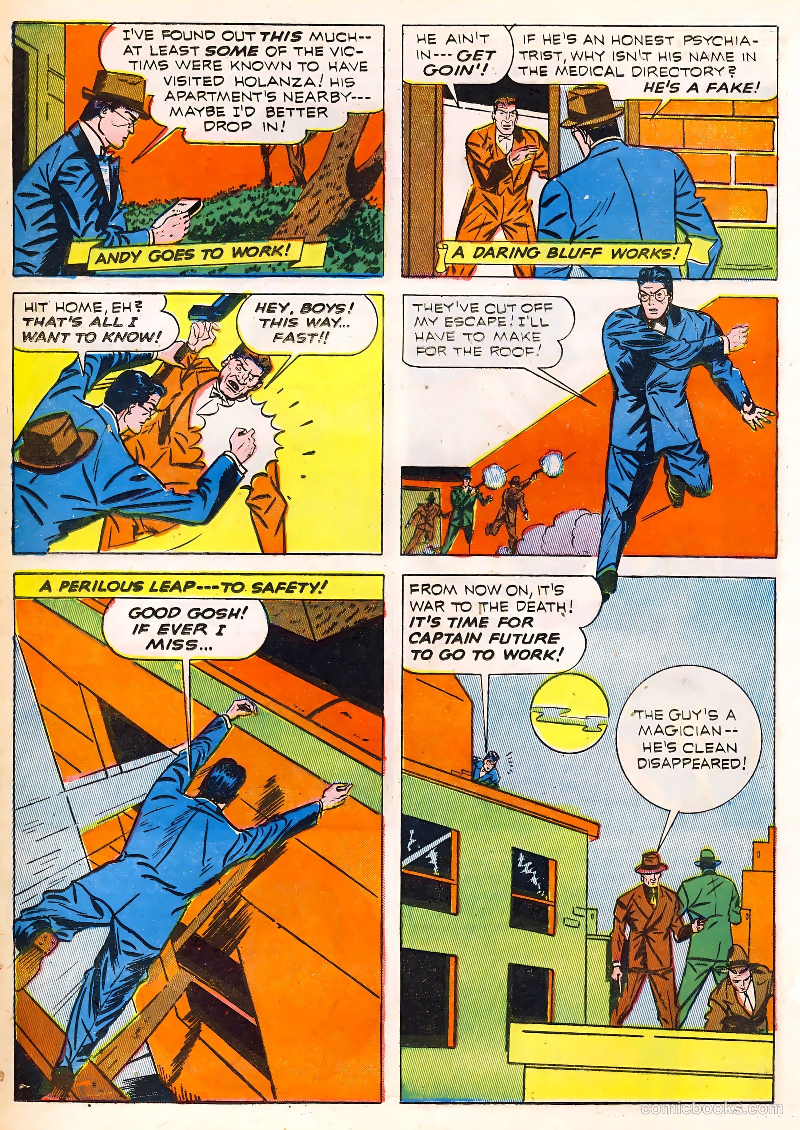 Startling Comics #15 (1940) — page 20 of 68