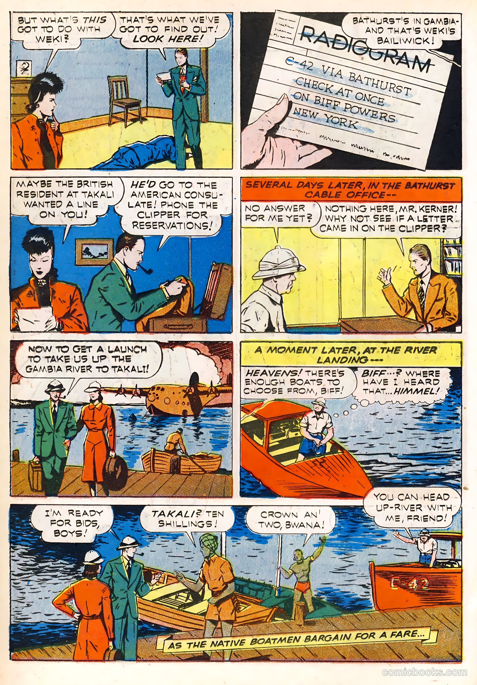 Startling Comics #15 (1940) — page 30 of 68