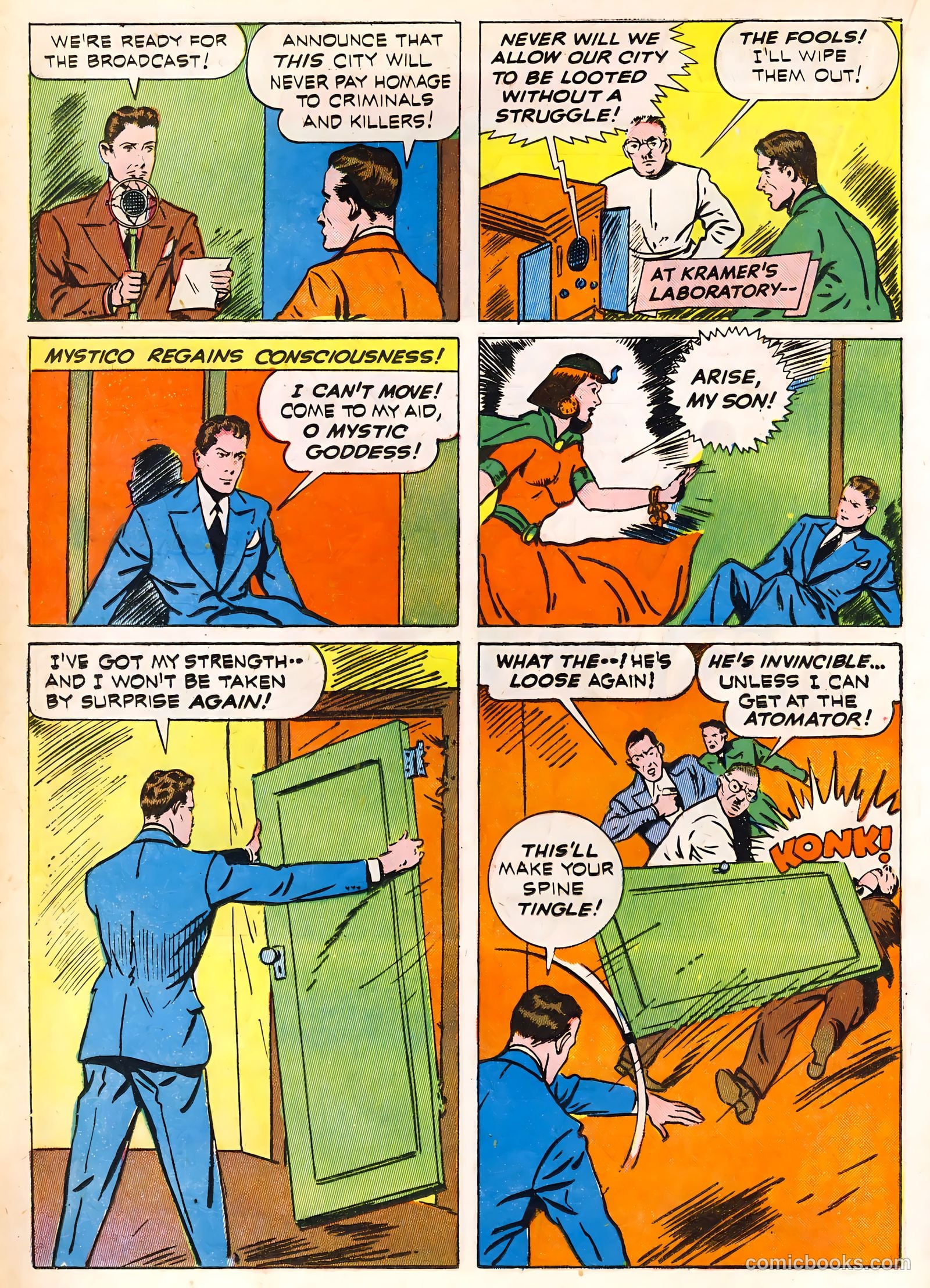 Startling Comics #15 (1940) — page 40 of 68
