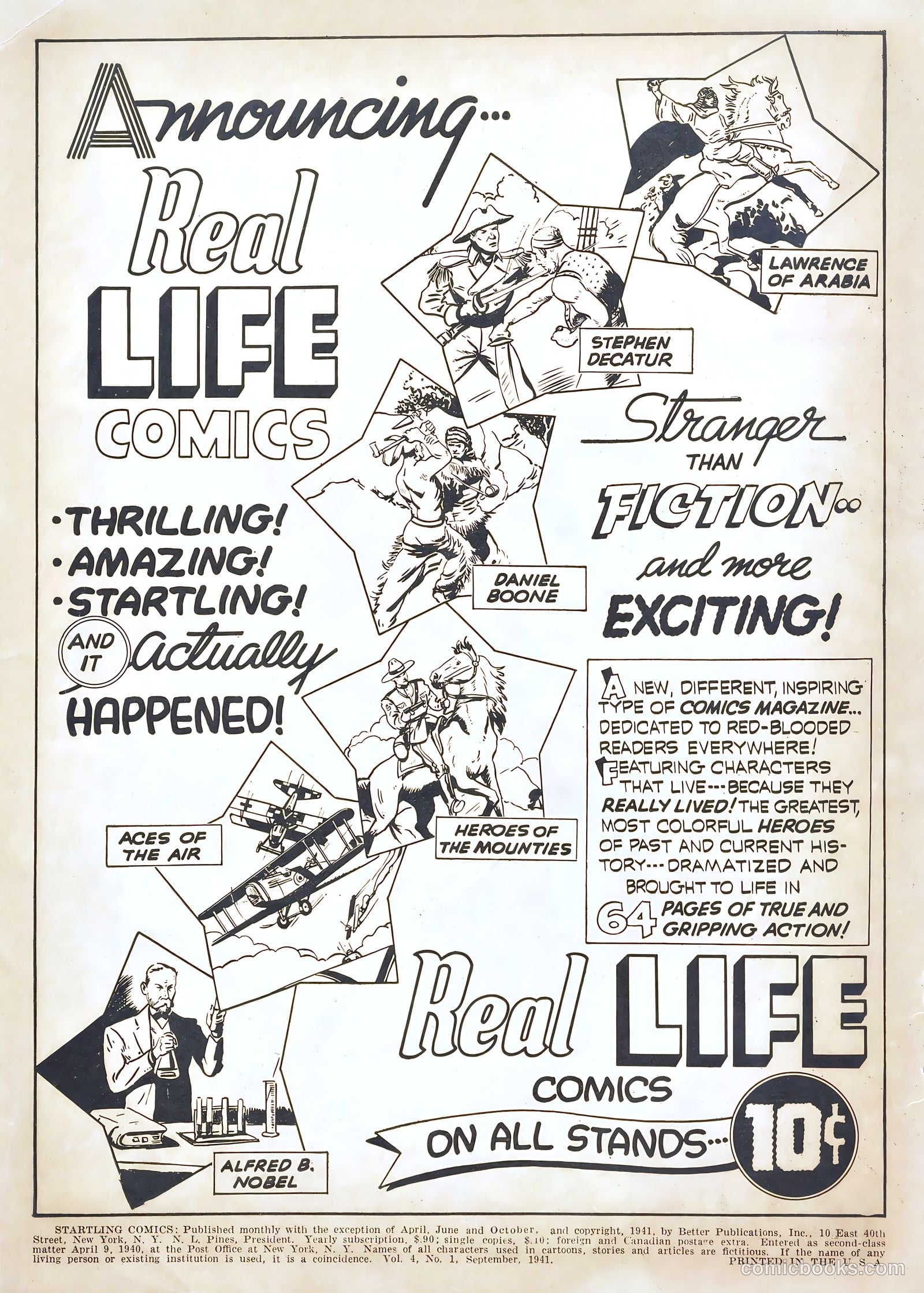 Startling Comics #10 (1940) — page 2 of 69