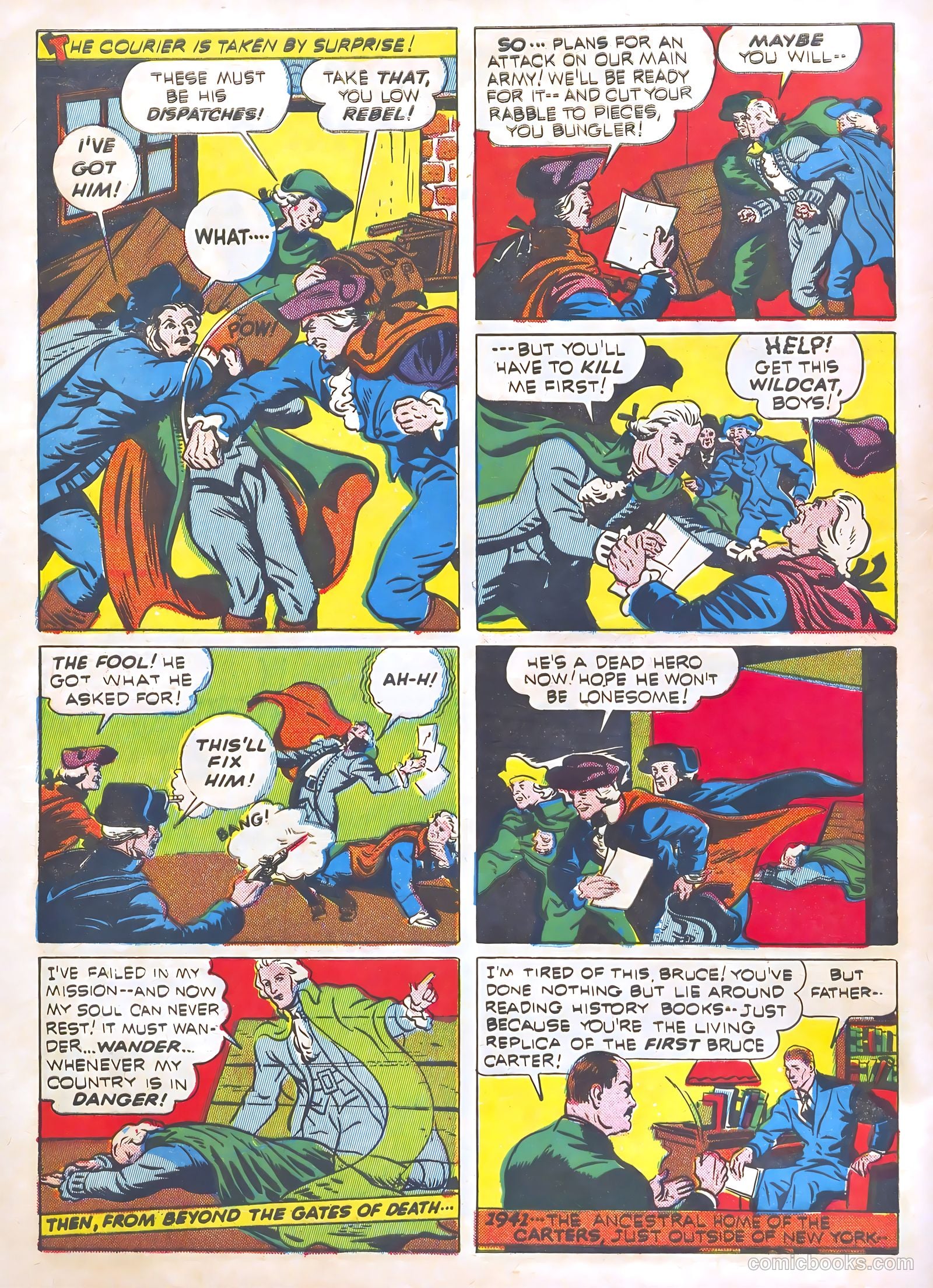 Startling Comics #10 (1940) — page 4 of 69
