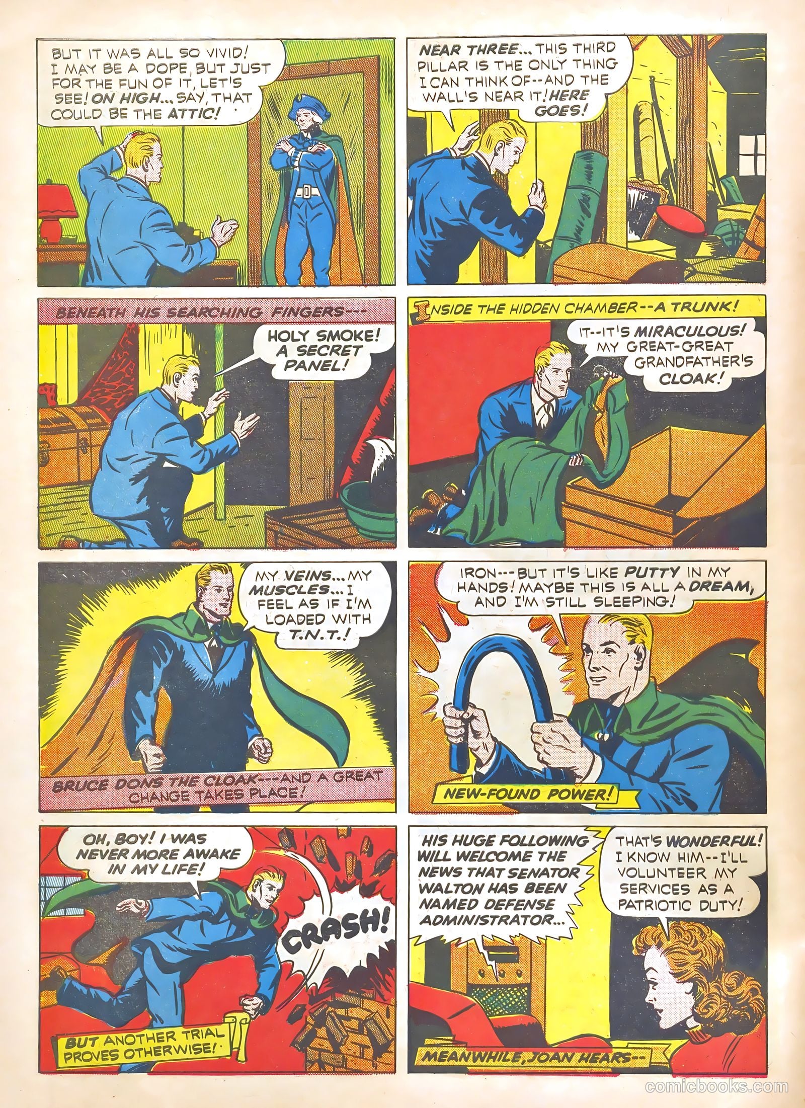 Startling Comics #10 (1940) — page 6 of 69
