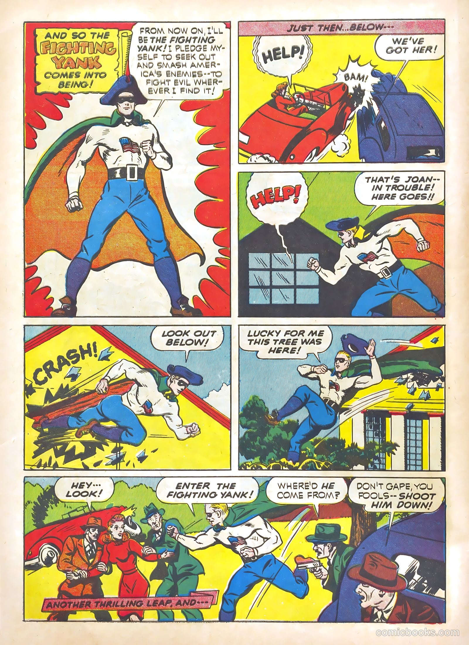 Startling Comics #10 (1940) — page 8 of 69