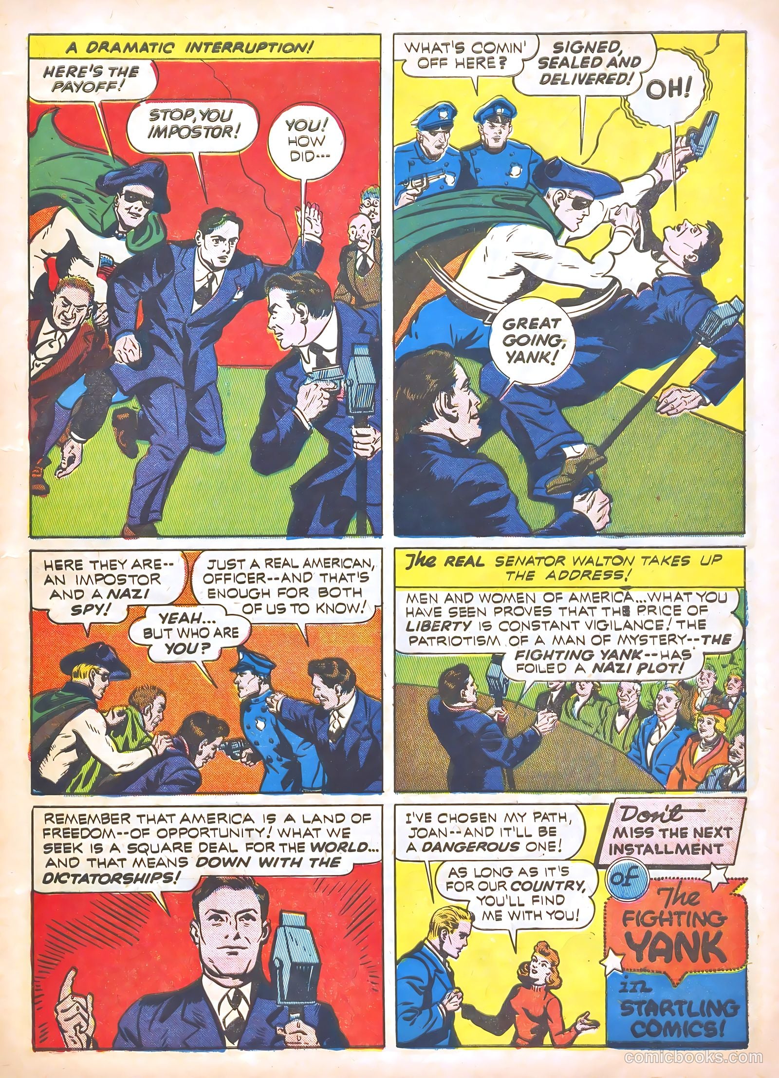 Startling Comics #10 (1940) — page 17 of 69