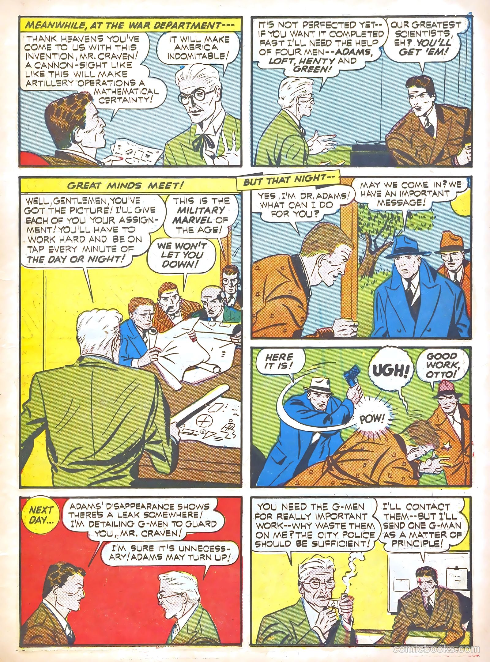 Startling Comics #10 (1940) — page 19 of 69