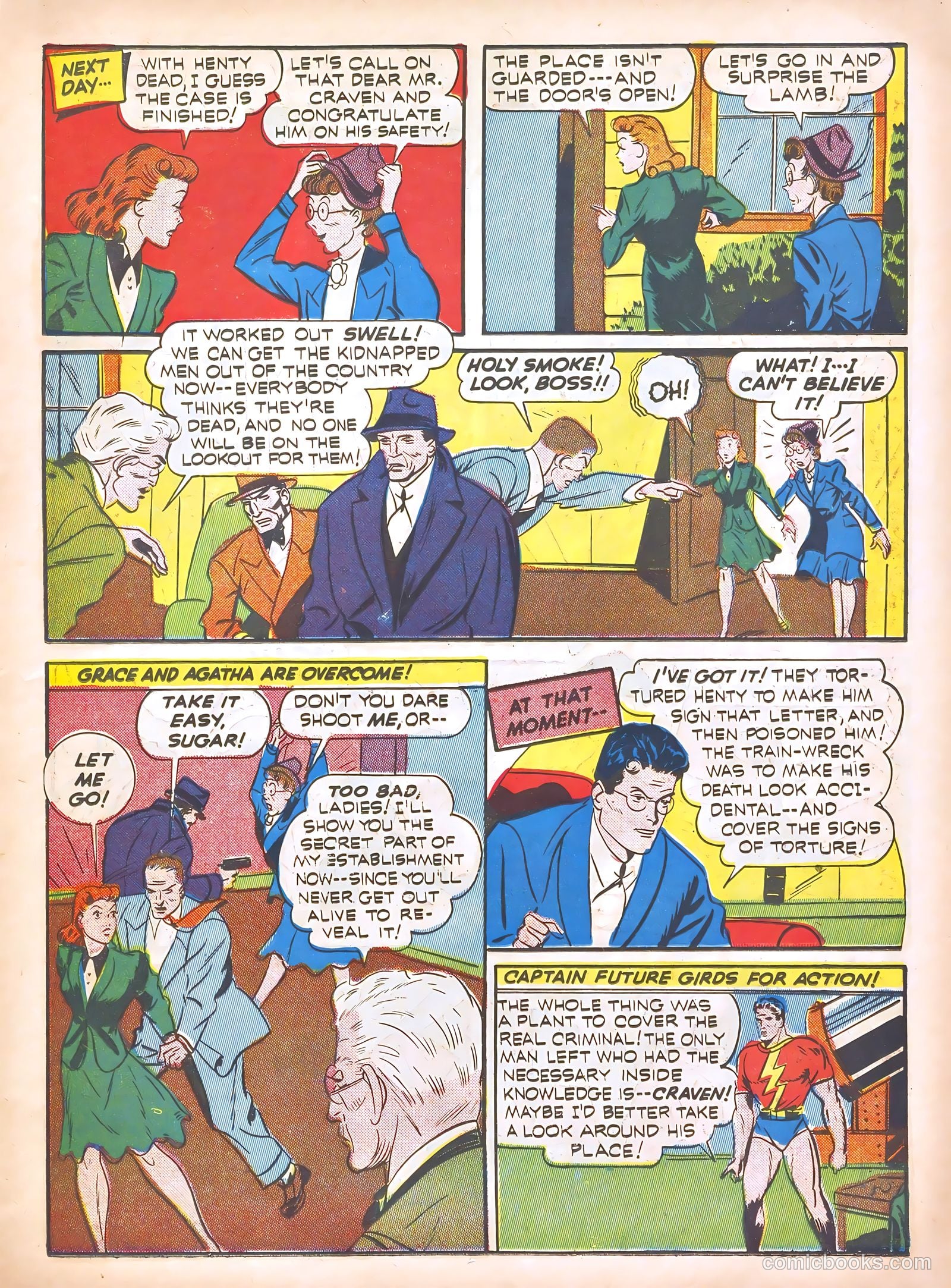Startling Comics #10 (1940) — page 27 of 69