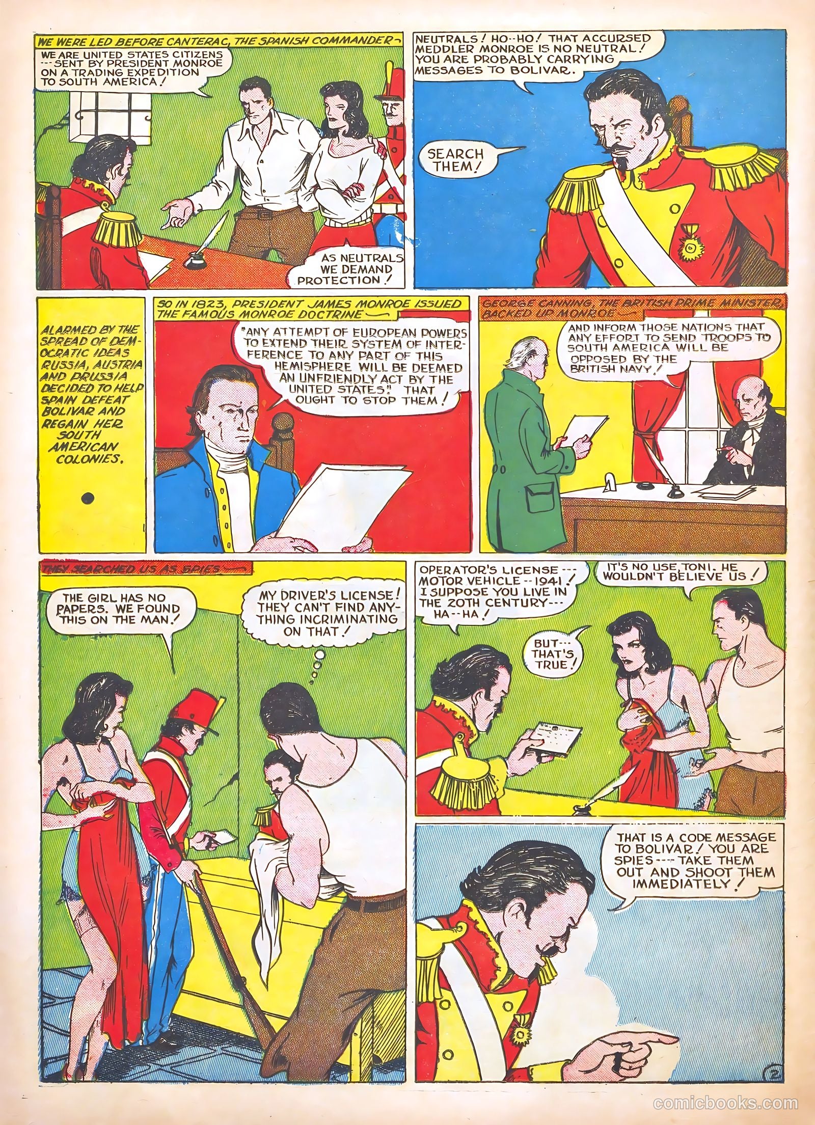 Startling Comics #10 (1940) — page 32 of 69