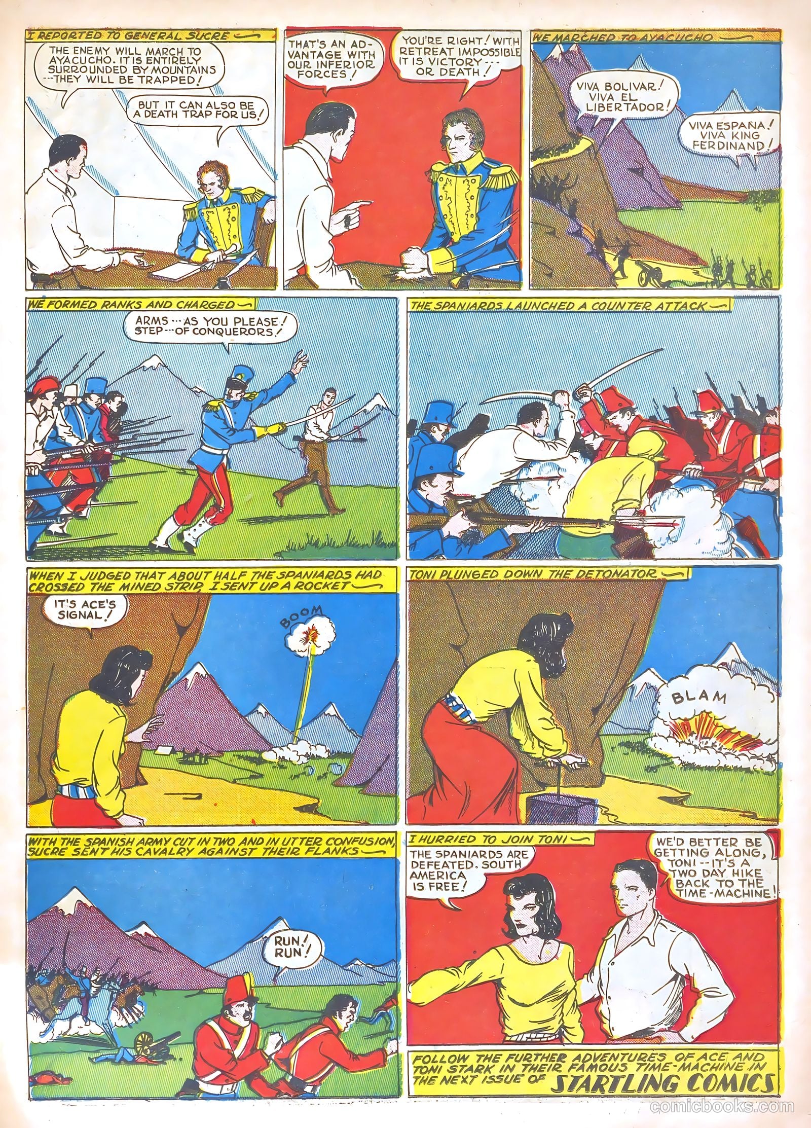 Startling Comics #10 (1940) — page 35 of 69