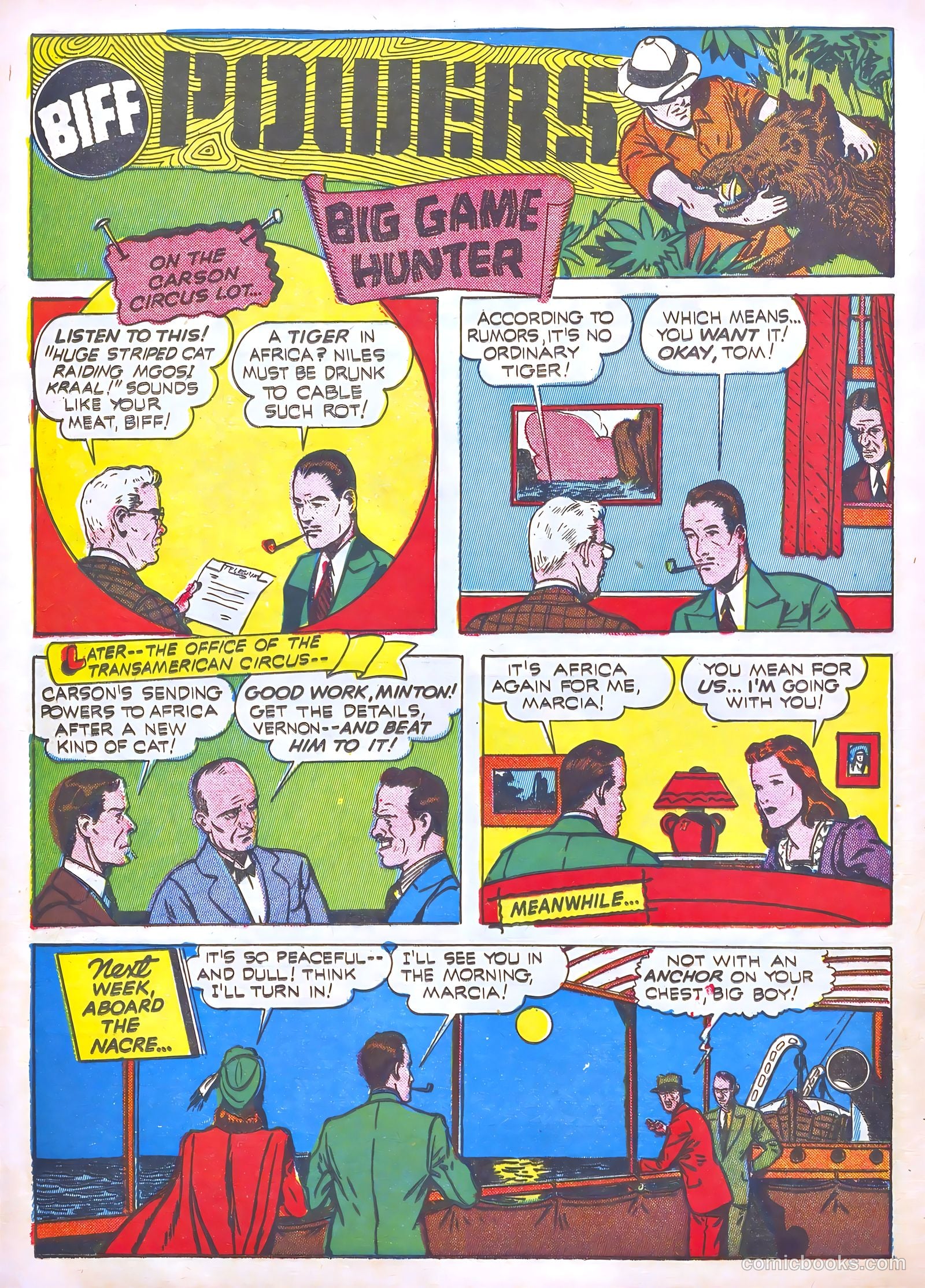 Startling Comics #10 (1940) — page 36 of 69