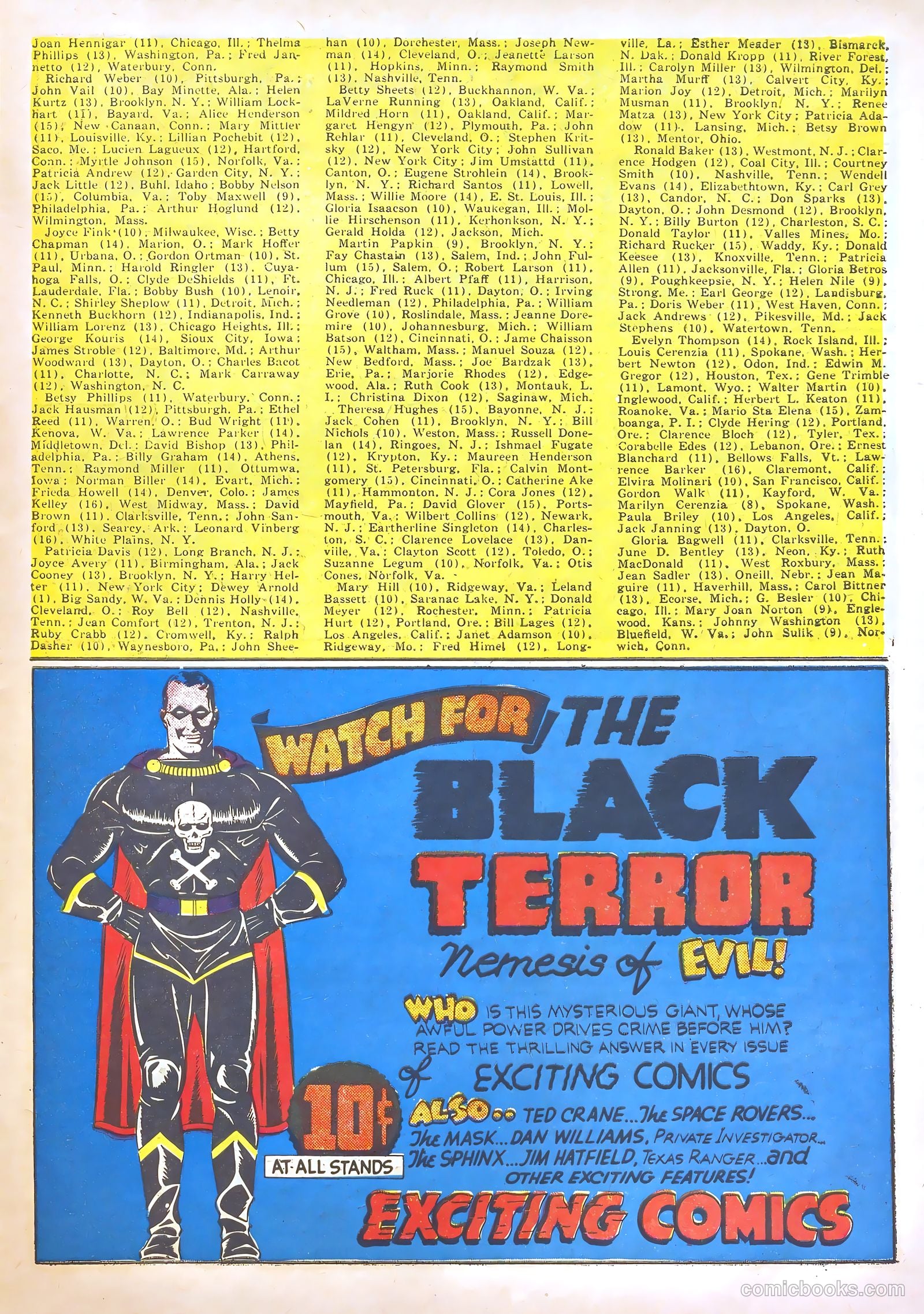 Startling Comics #10 (1940) — page 59 of 69