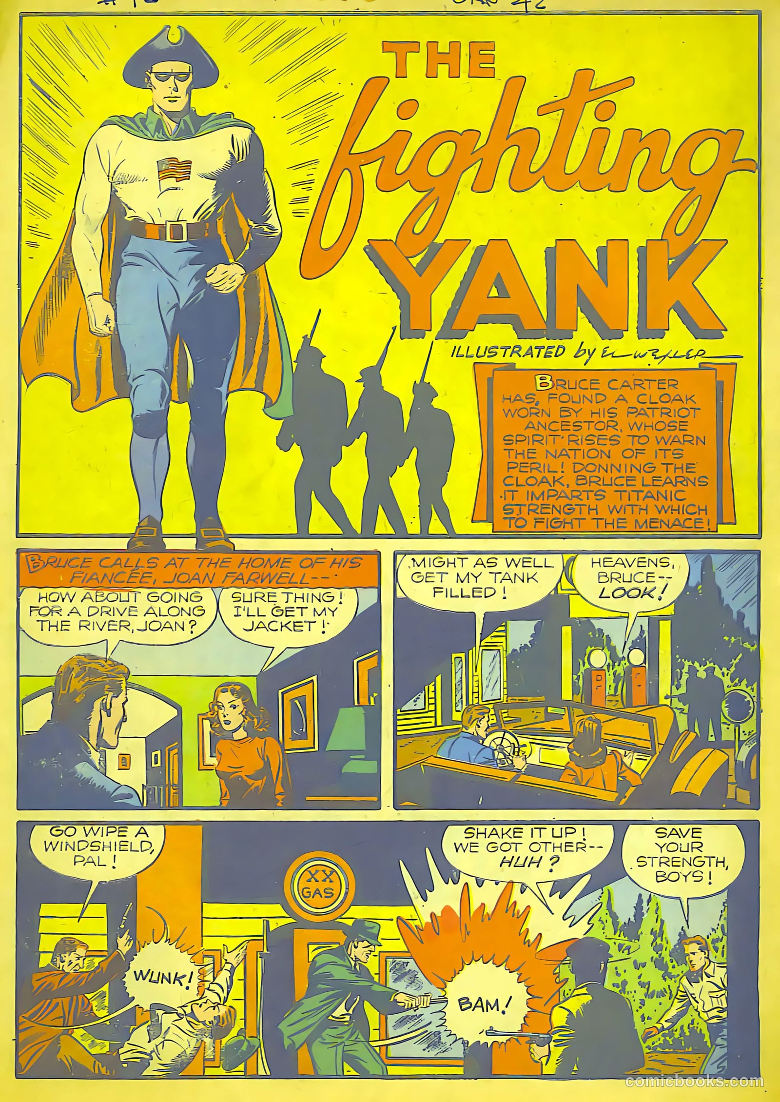 Startling Comics #12 (1940) — page 2 of 65