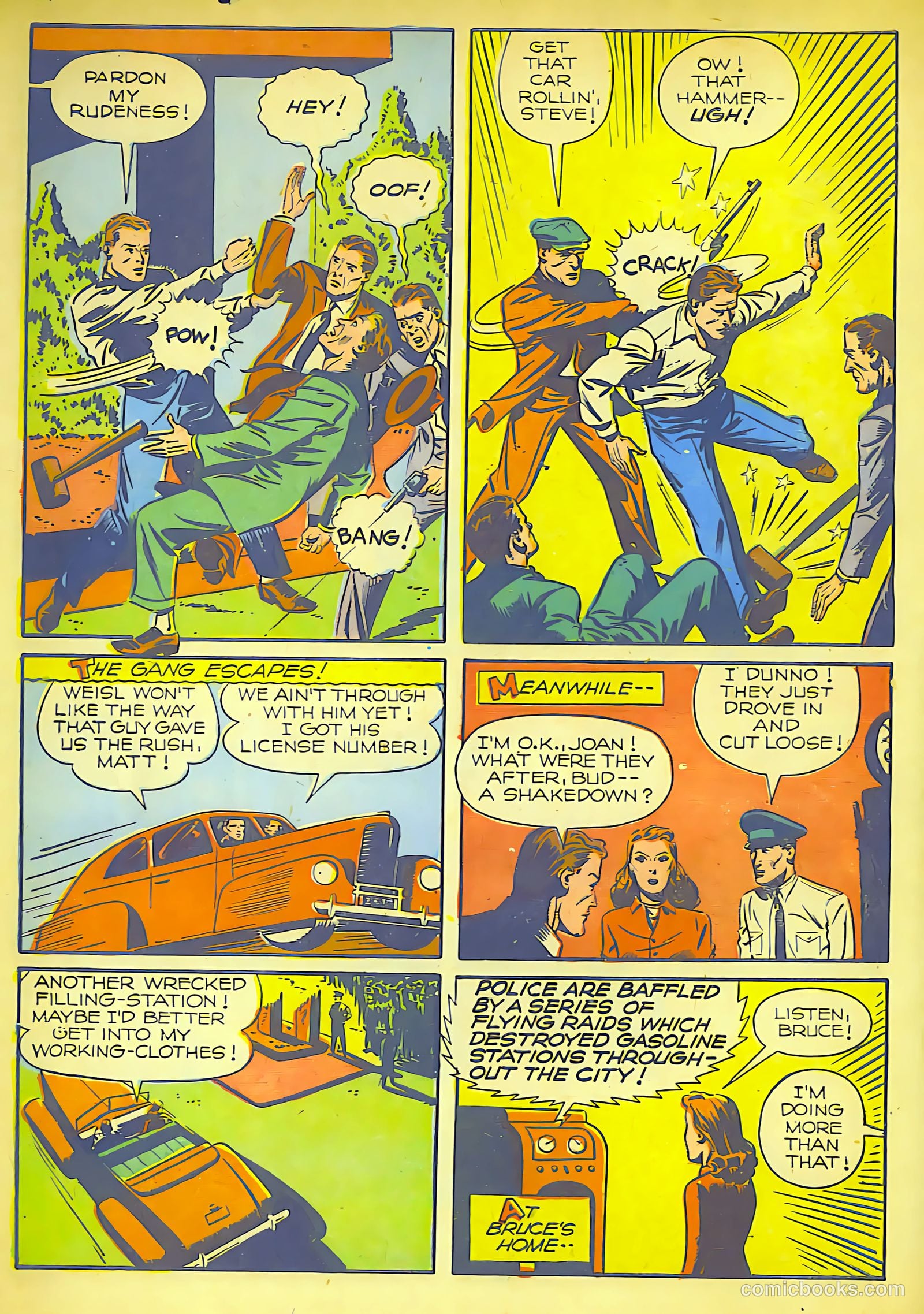 Startling Comics #12 (1940) — page 3 of 65