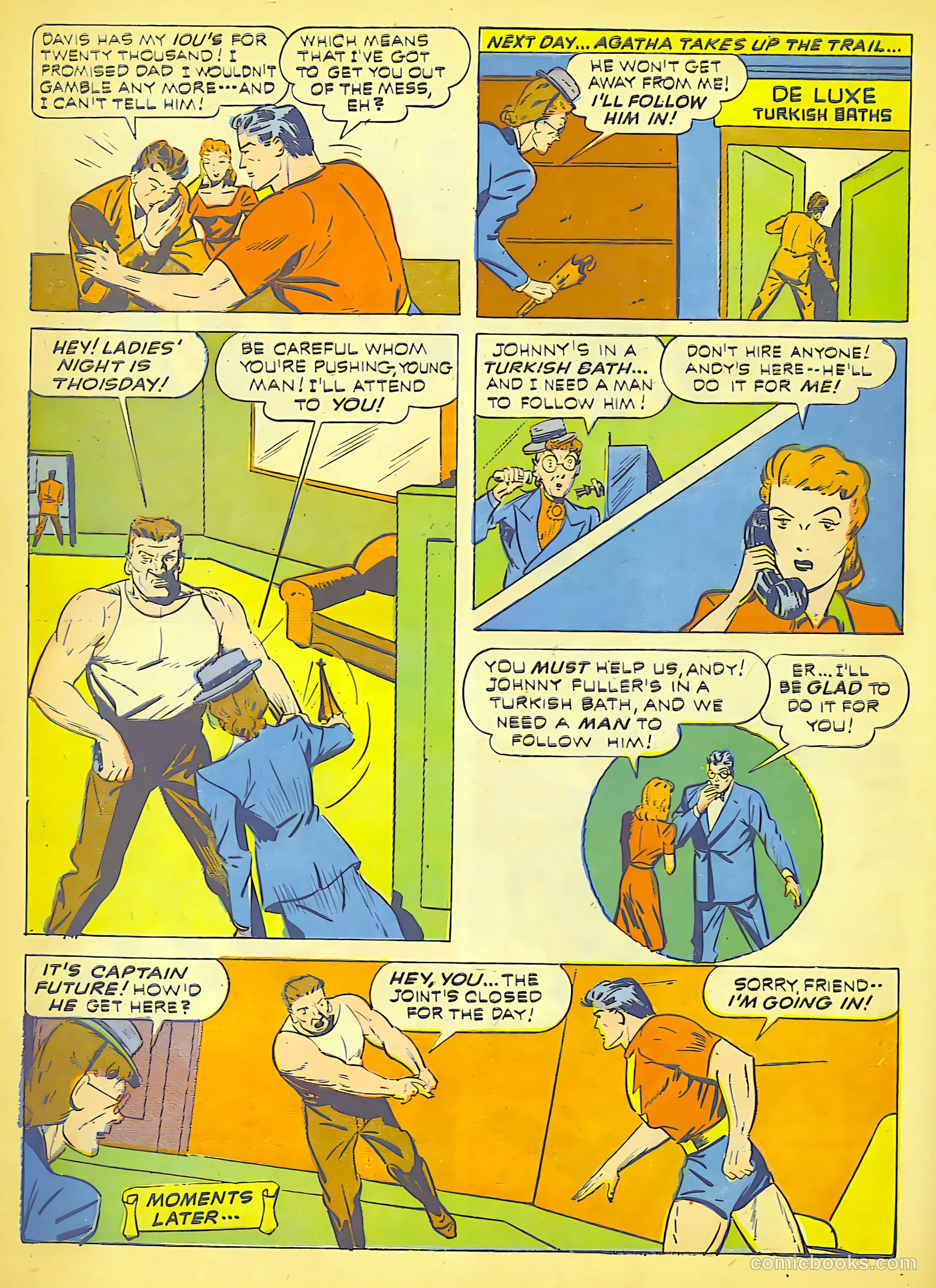 Startling Comics #12 (1940) — page 17 of 65