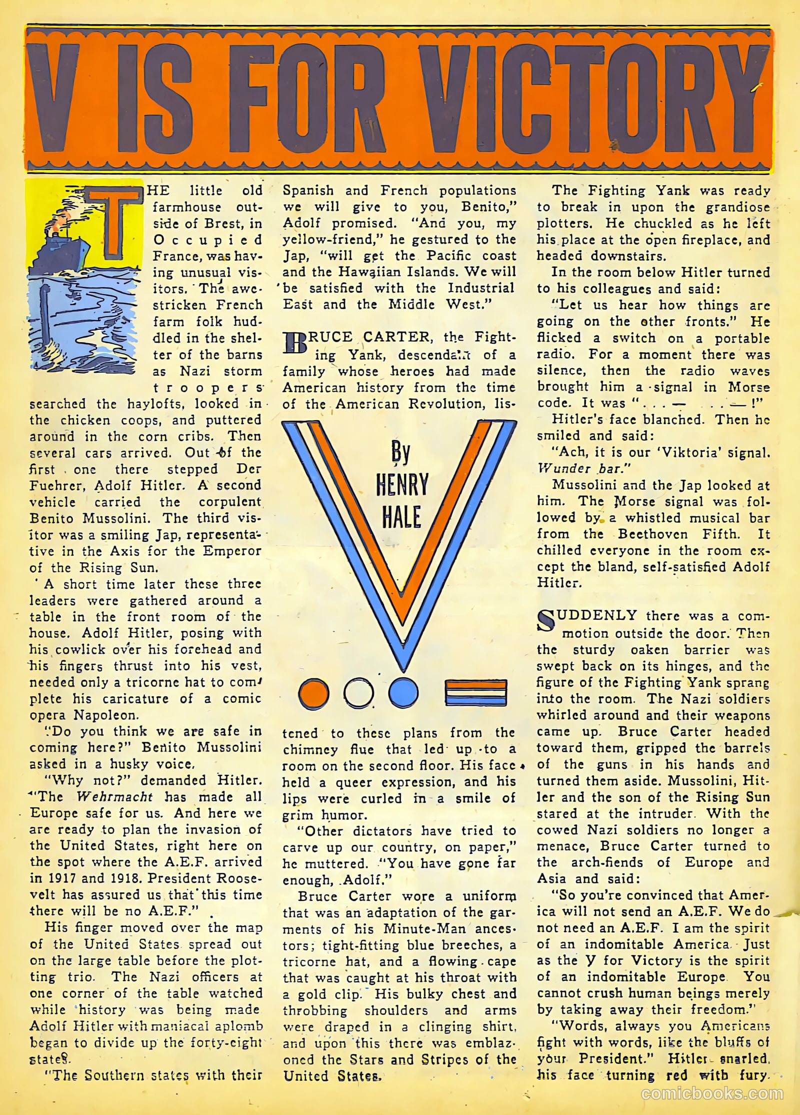Startling Comics #12 (1940) — page 35 of 65