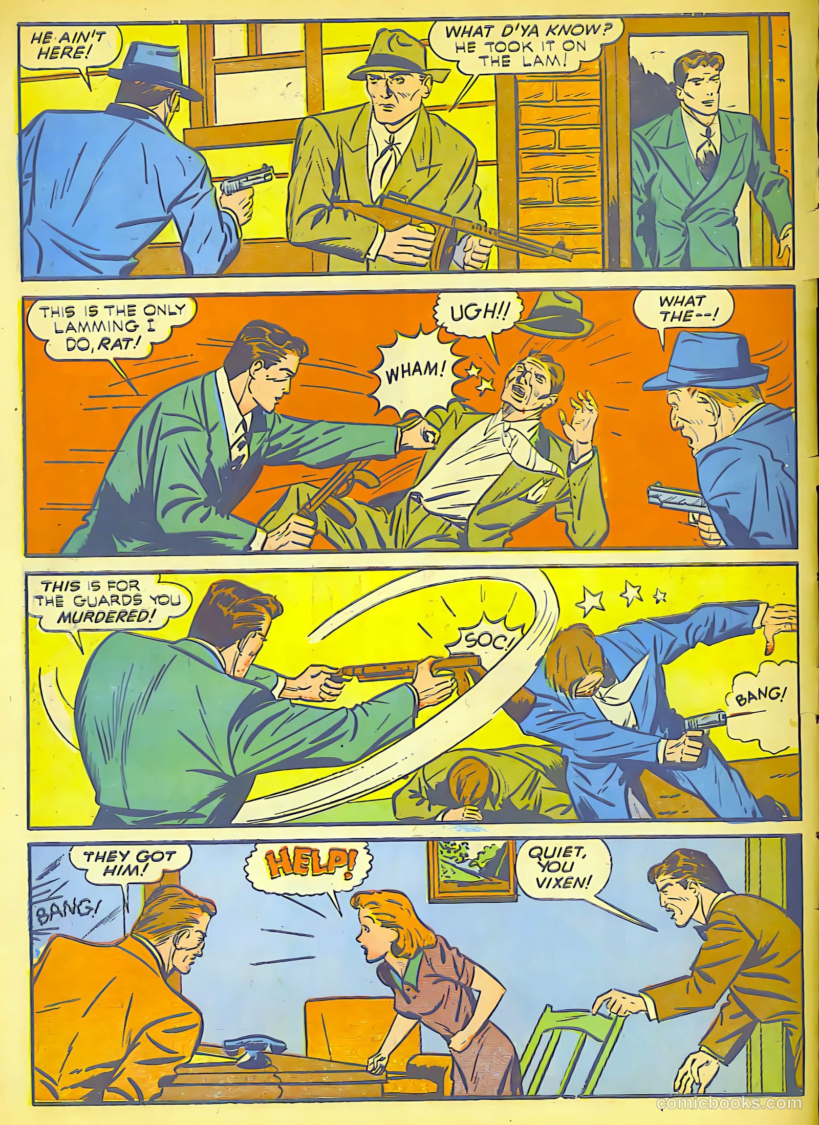 Startling Comics #12 (1940) — page 61 of 65