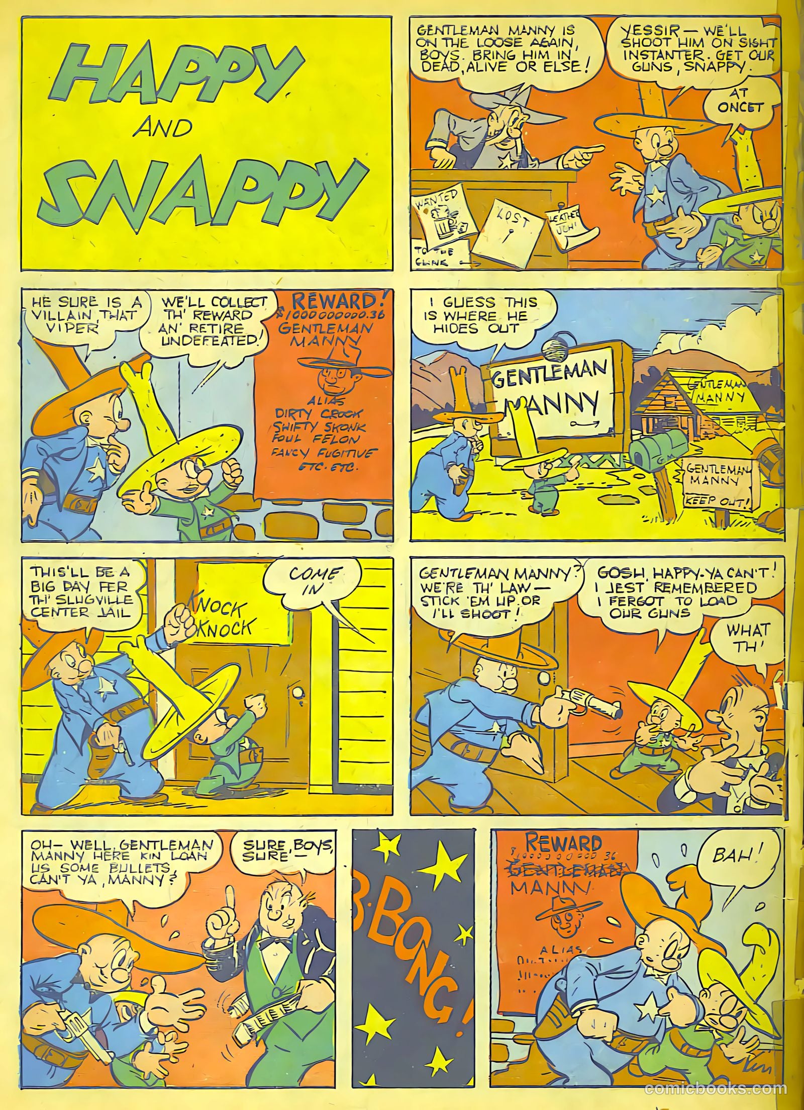 Startling Comics #12 (1940) — page 65 of 65