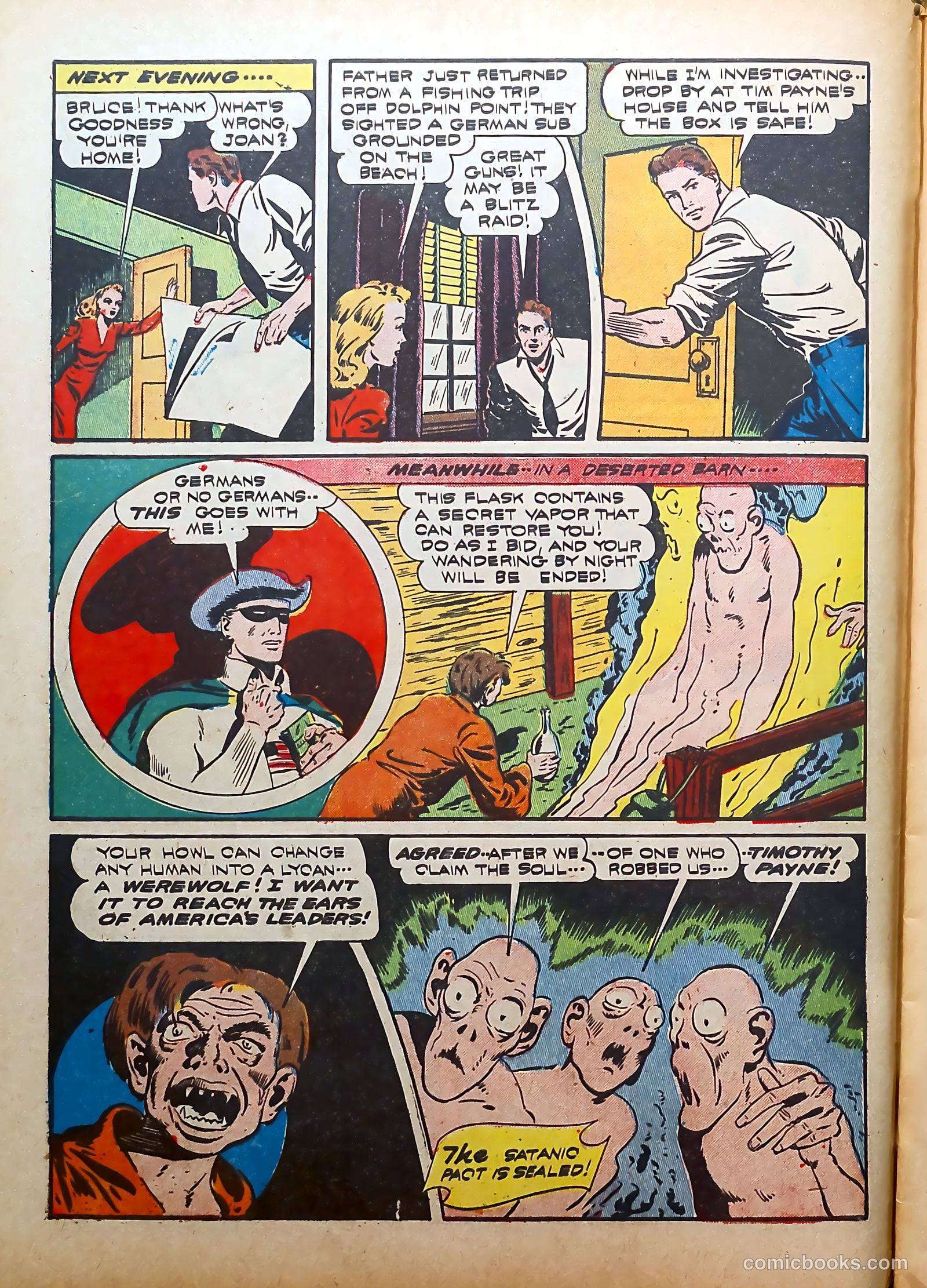 Startling Comics #18 (1940) — page 8 of 68