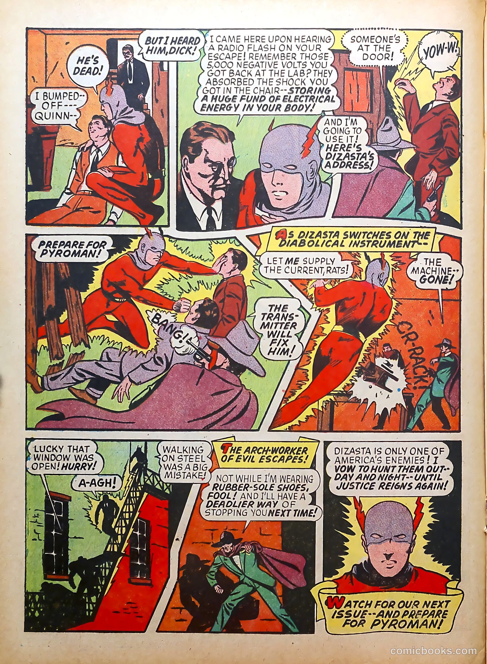 Startling Comics #18 (1940) — page 32 of 68