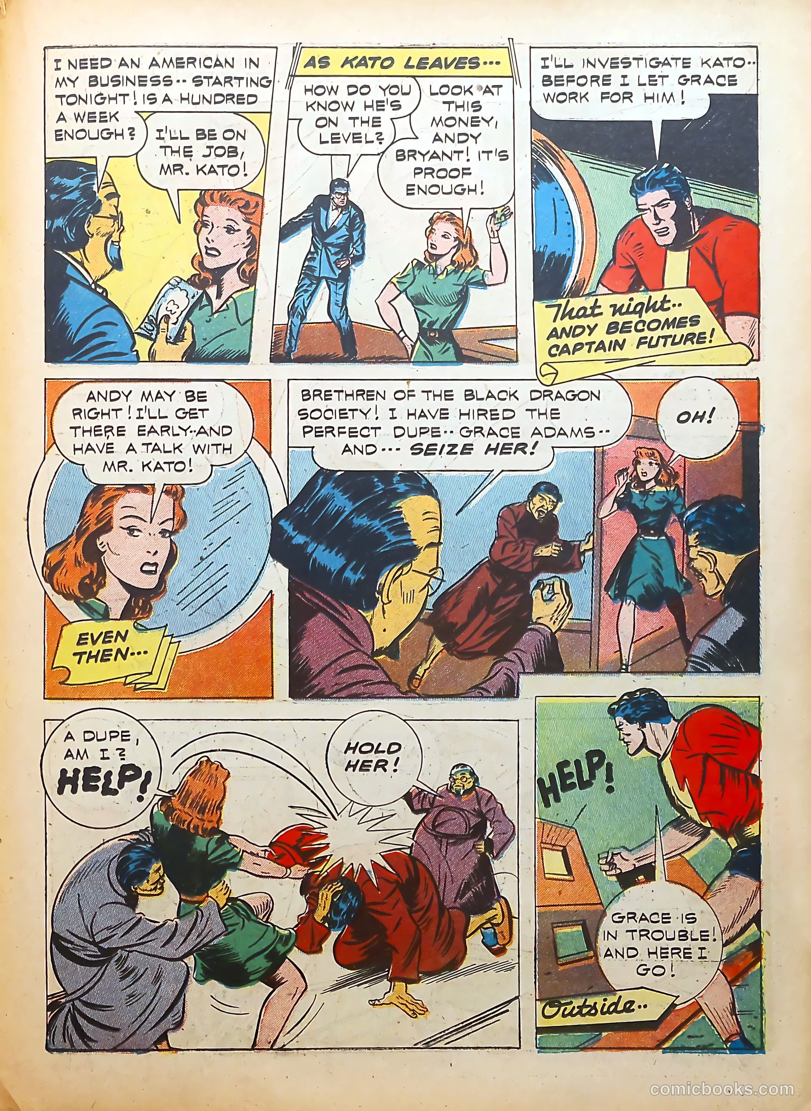 Startling Comics #18 (1940) — page 35 of 68