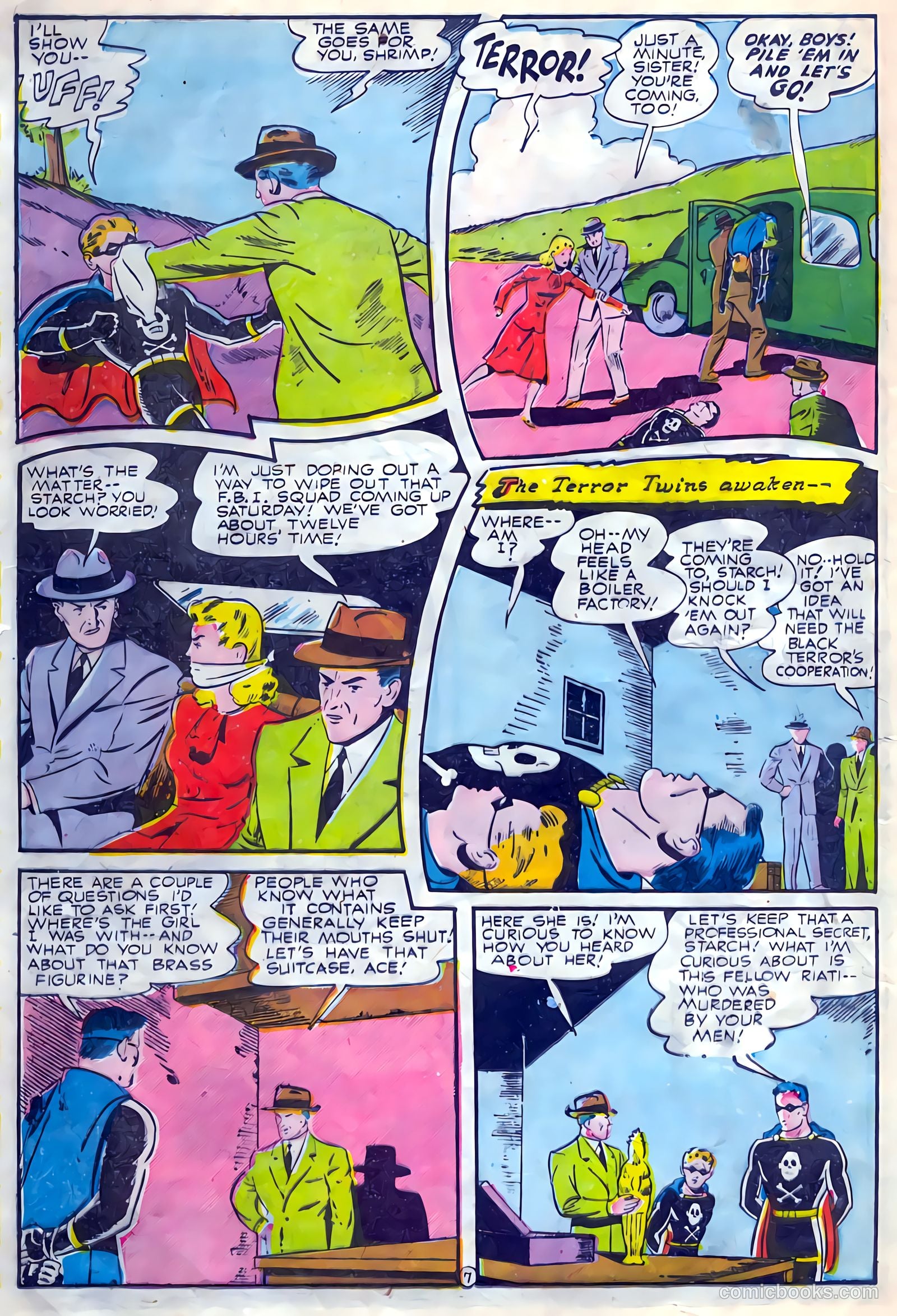 The Black Terror #12 (1942) — page 21 of 38