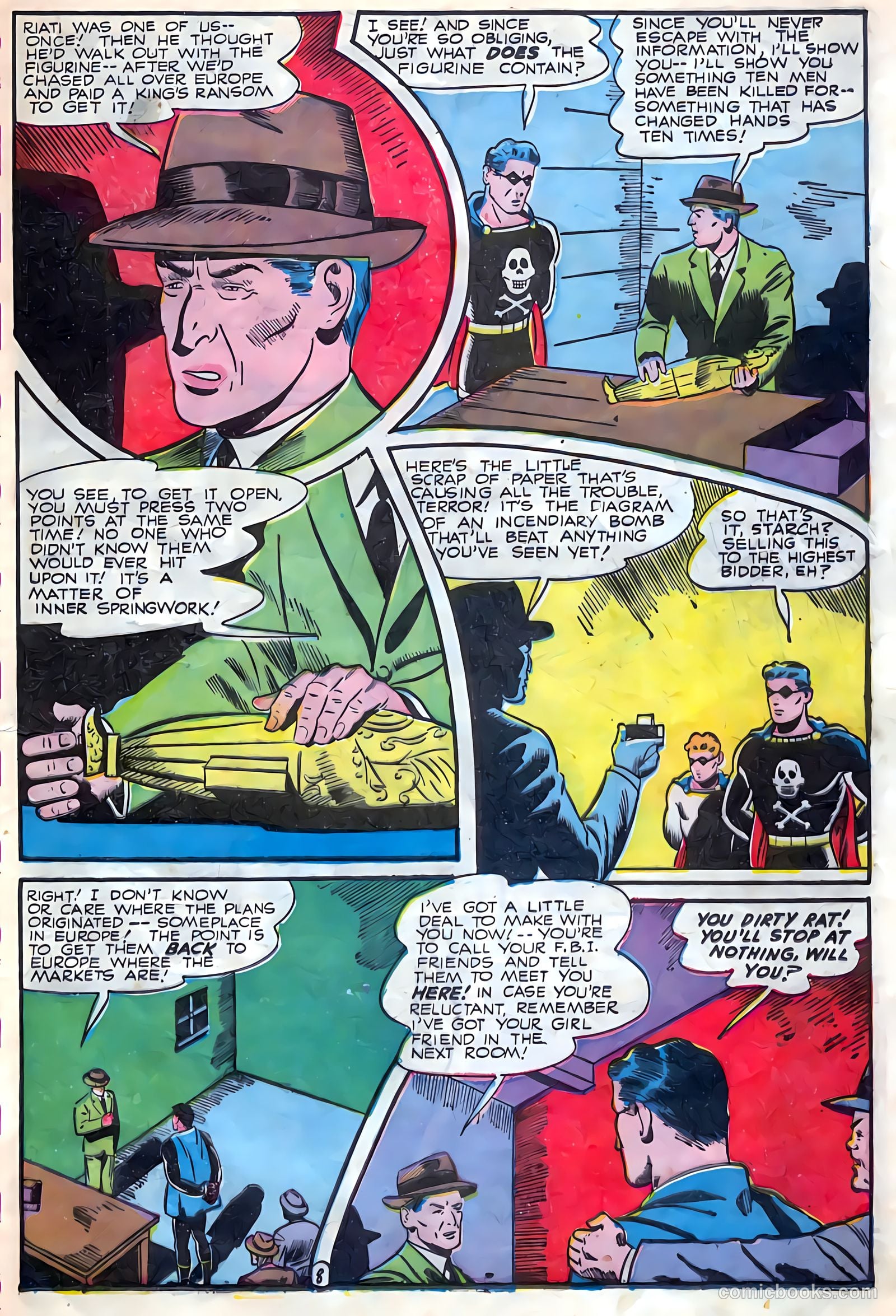 The Black Terror #12 (1942) — page 22 of 38