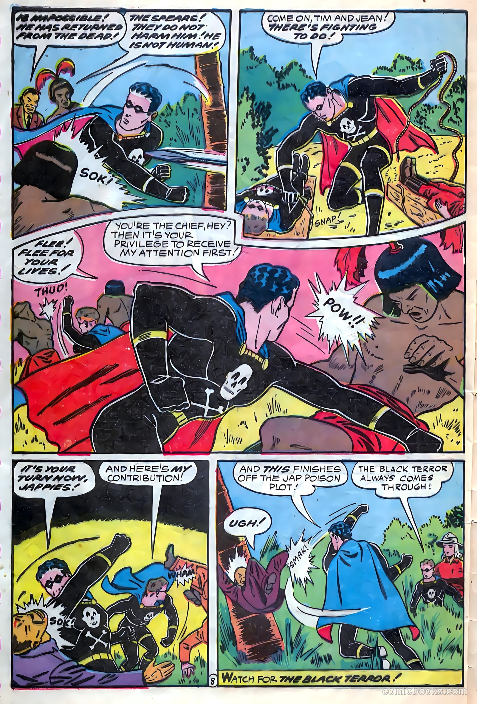 The Black Terror #12 (1942) — page 33 of 38