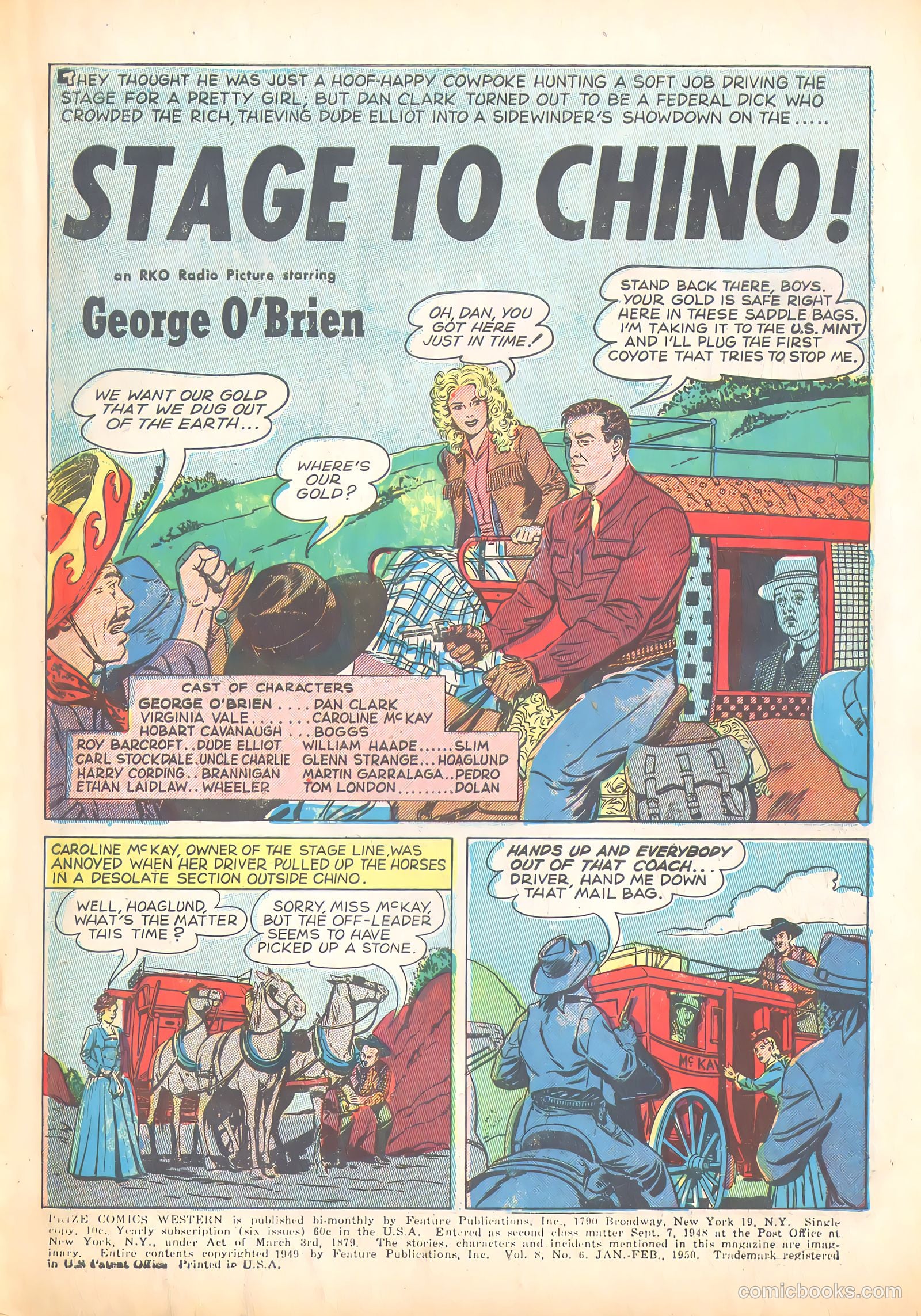 Prize Comics Western #79 (1950) — page 3 of 52