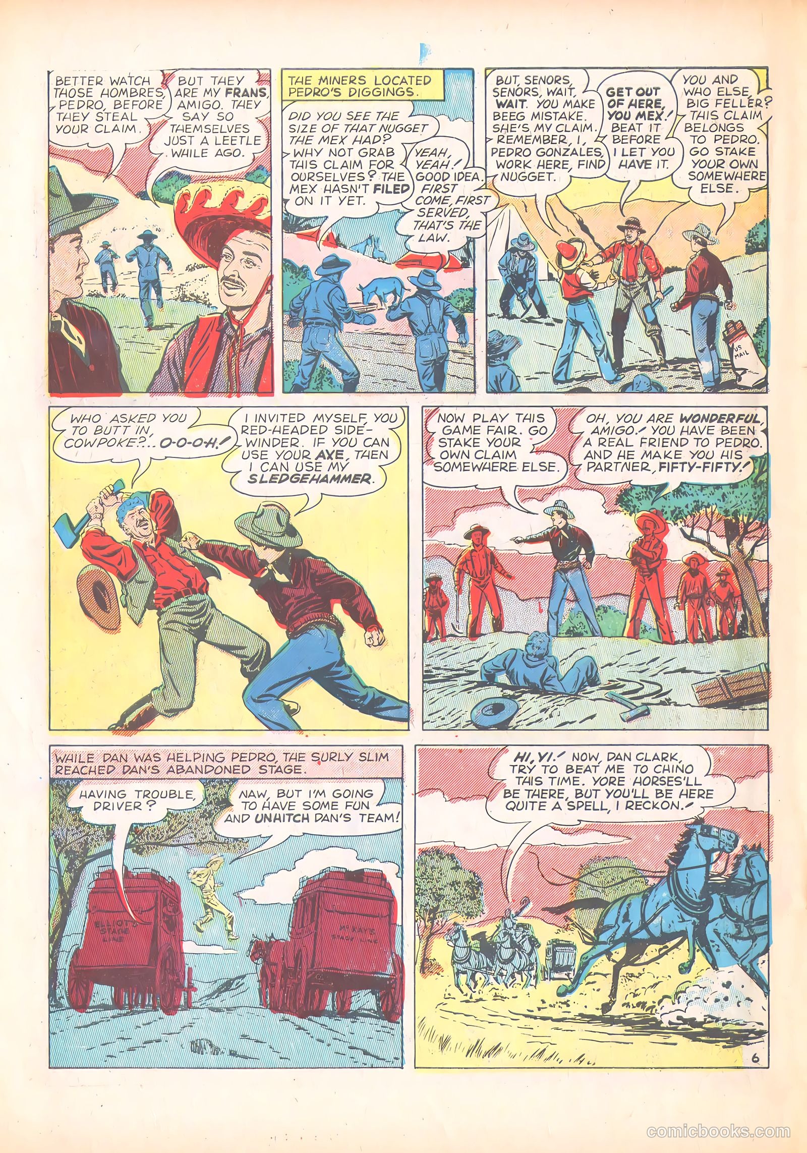 Prize Comics Western #79 (1950) — page 8 of 52