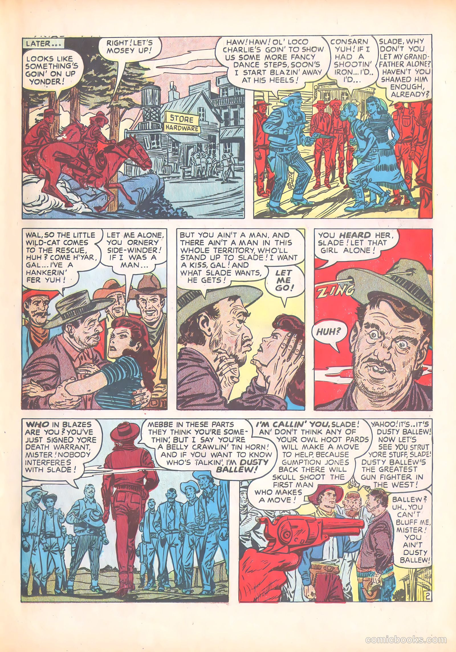 Prize Comics Western #79 (1950) — page 15 of 52