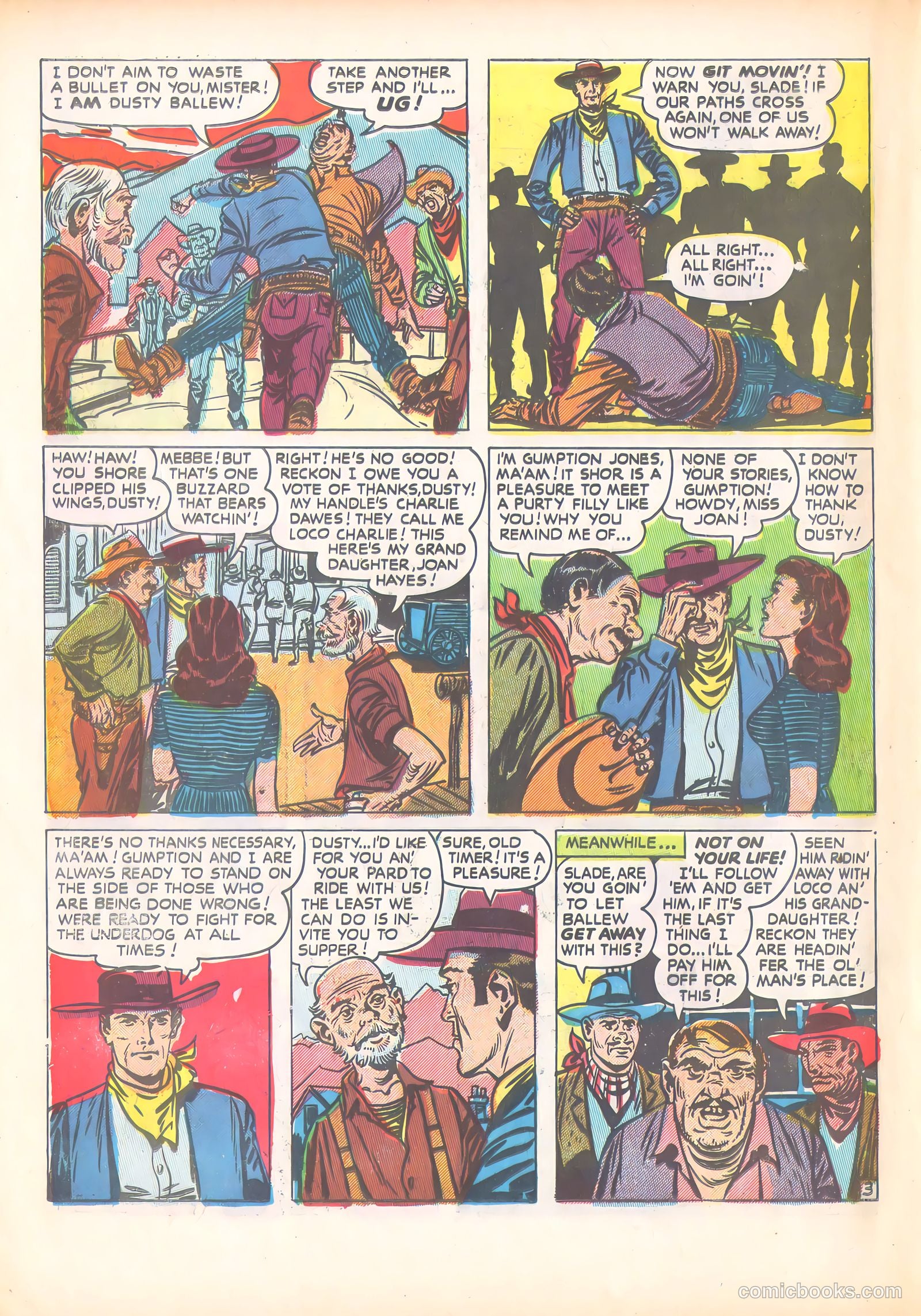 Prize Comics Western #79 (1950) — page 16 of 52