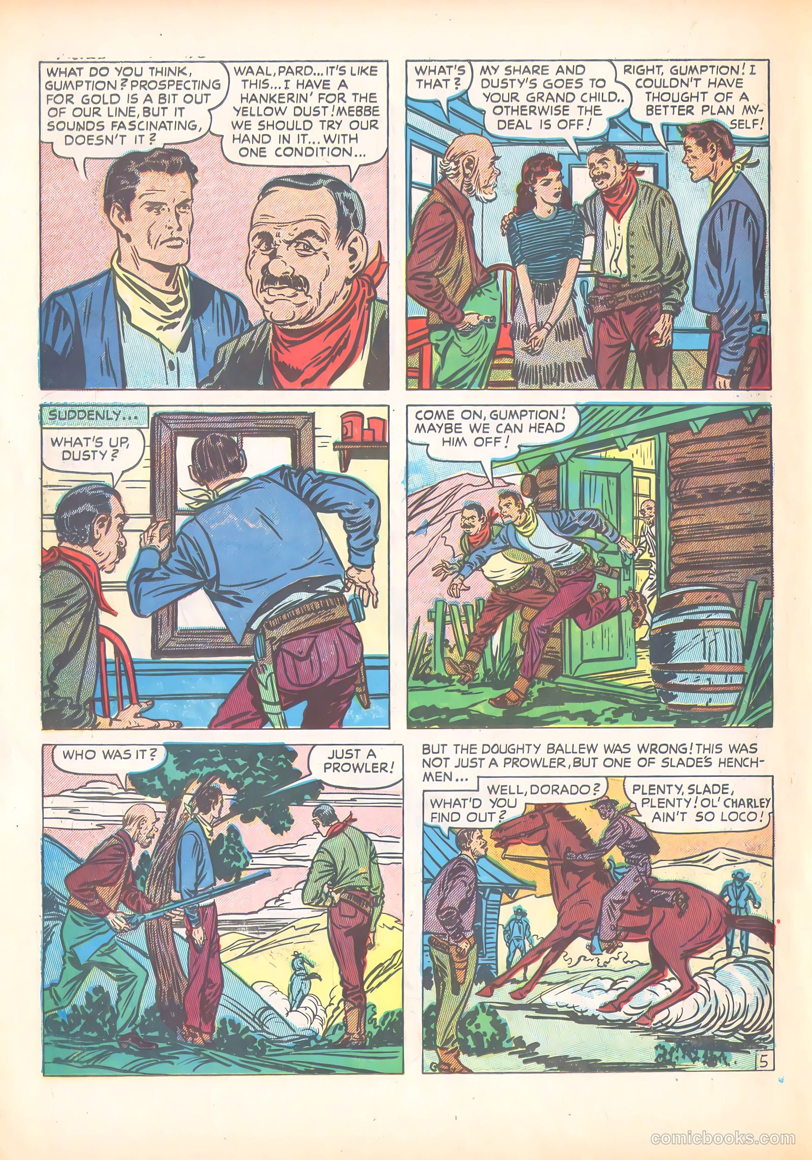 Prize Comics Western #79 (1950) — page 18 of 52