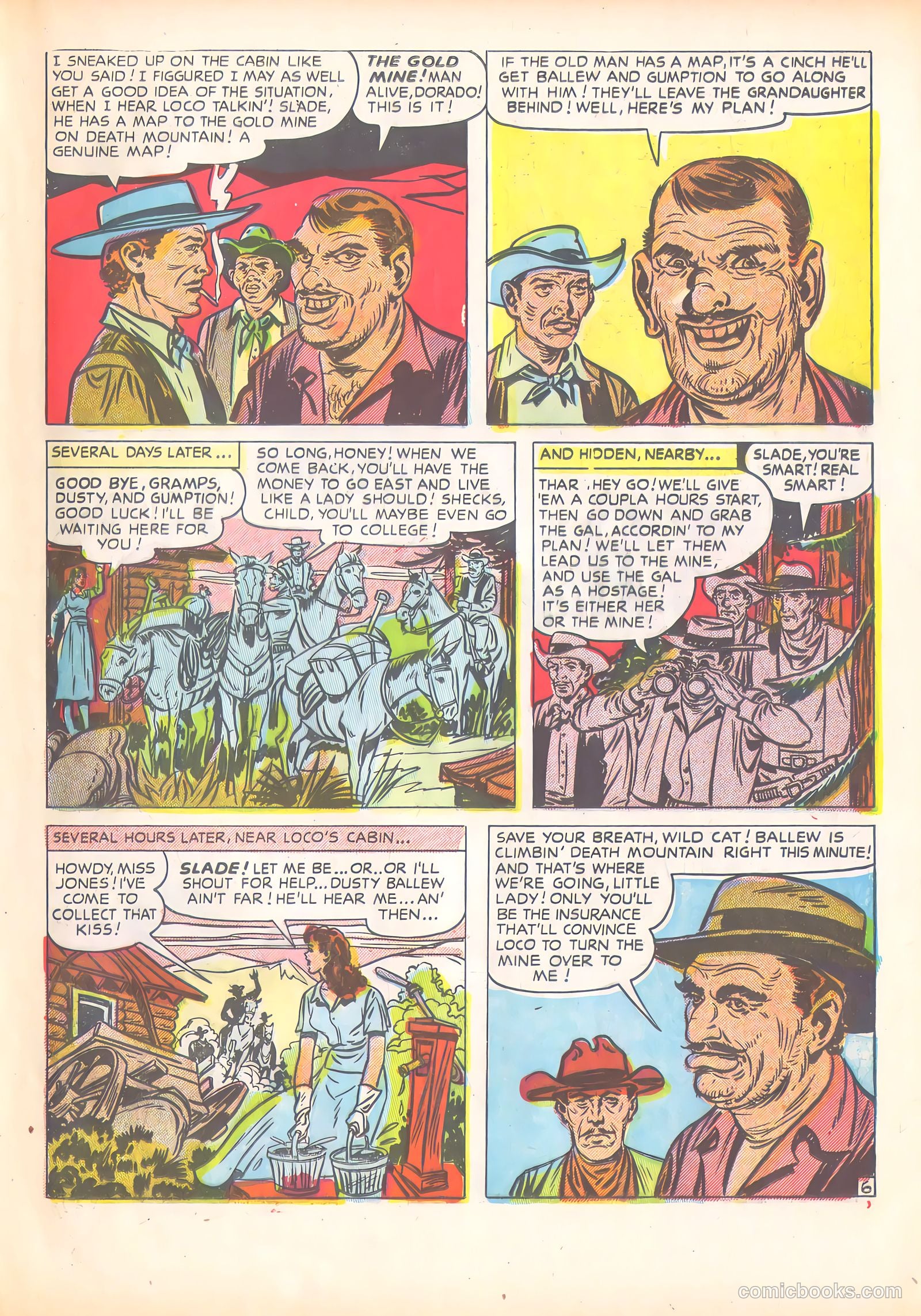 Prize Comics Western #79 (1950) — page 19 of 52