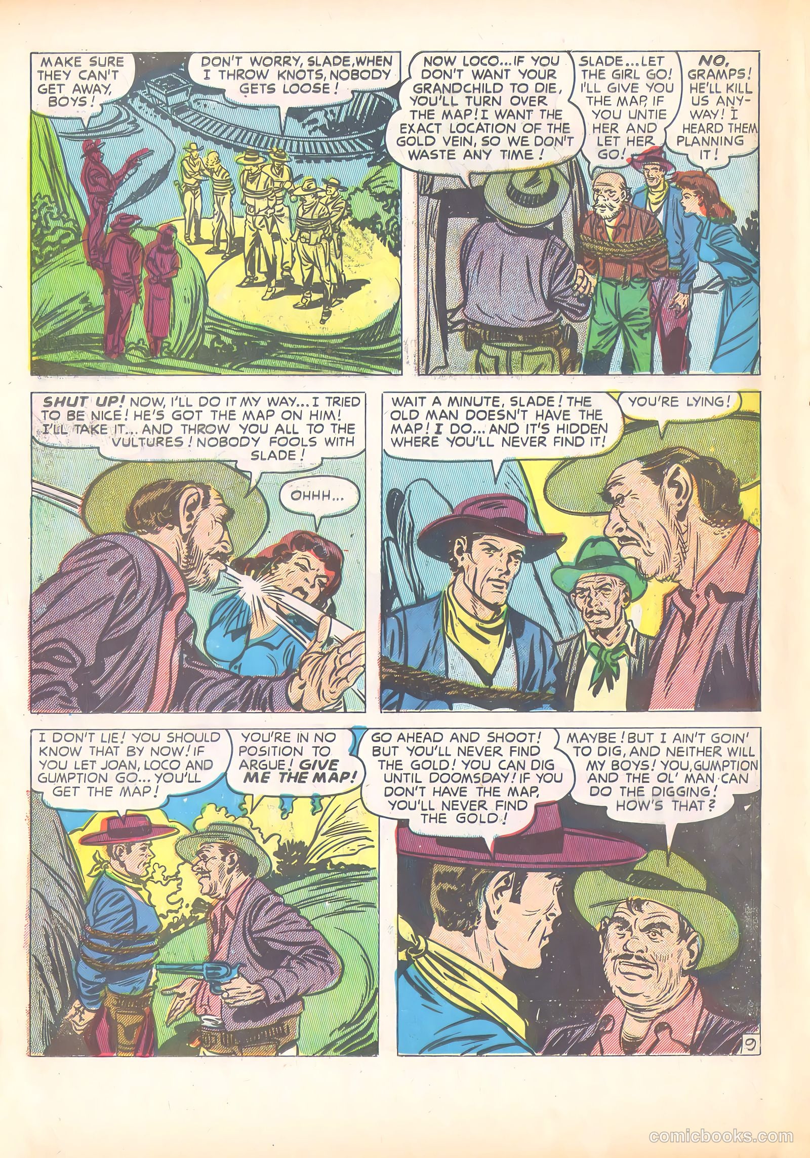 Prize Comics Western #79 (1950) — page 22 of 52