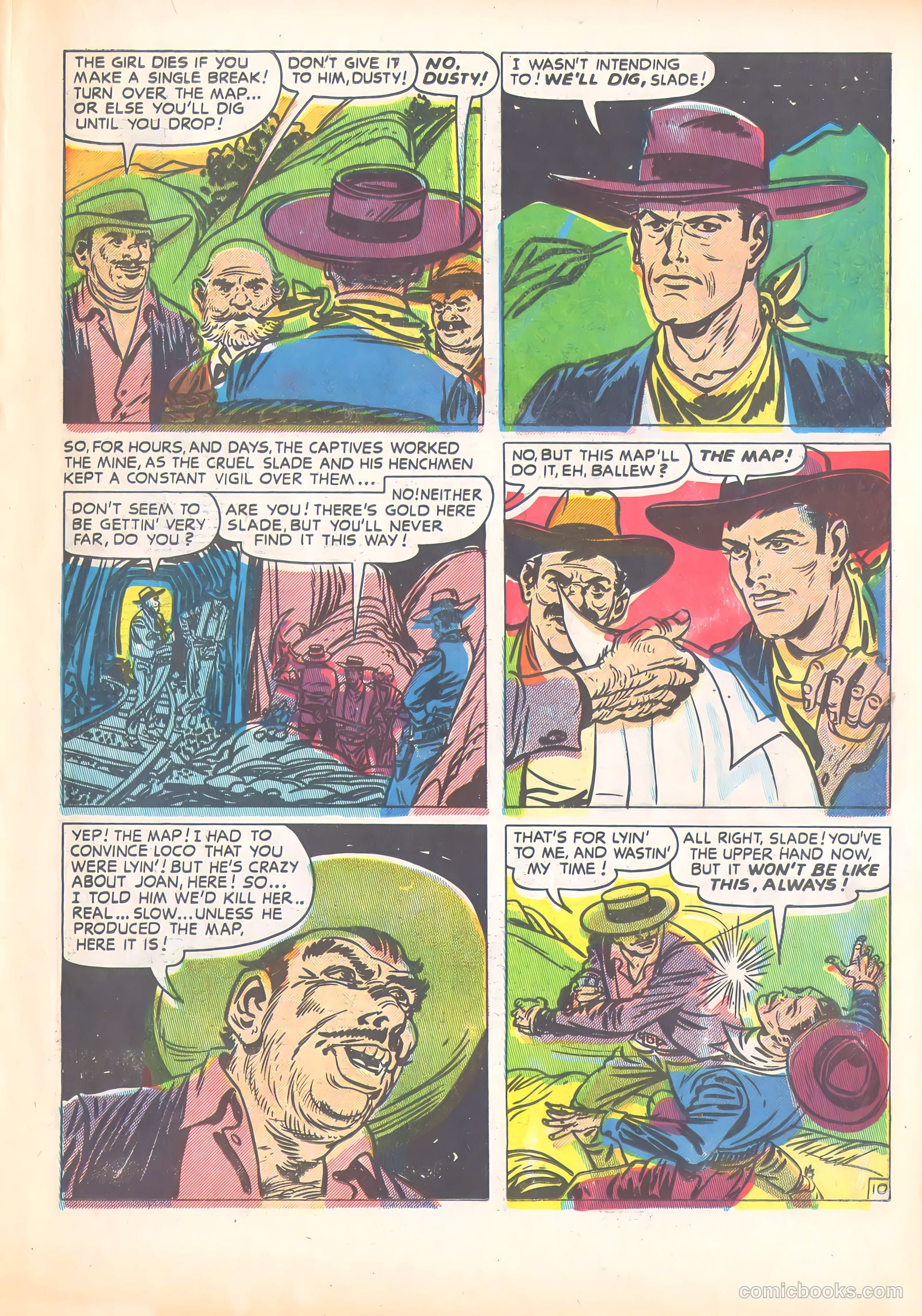 Prize Comics Western #79 (1950) — page 23 of 52
