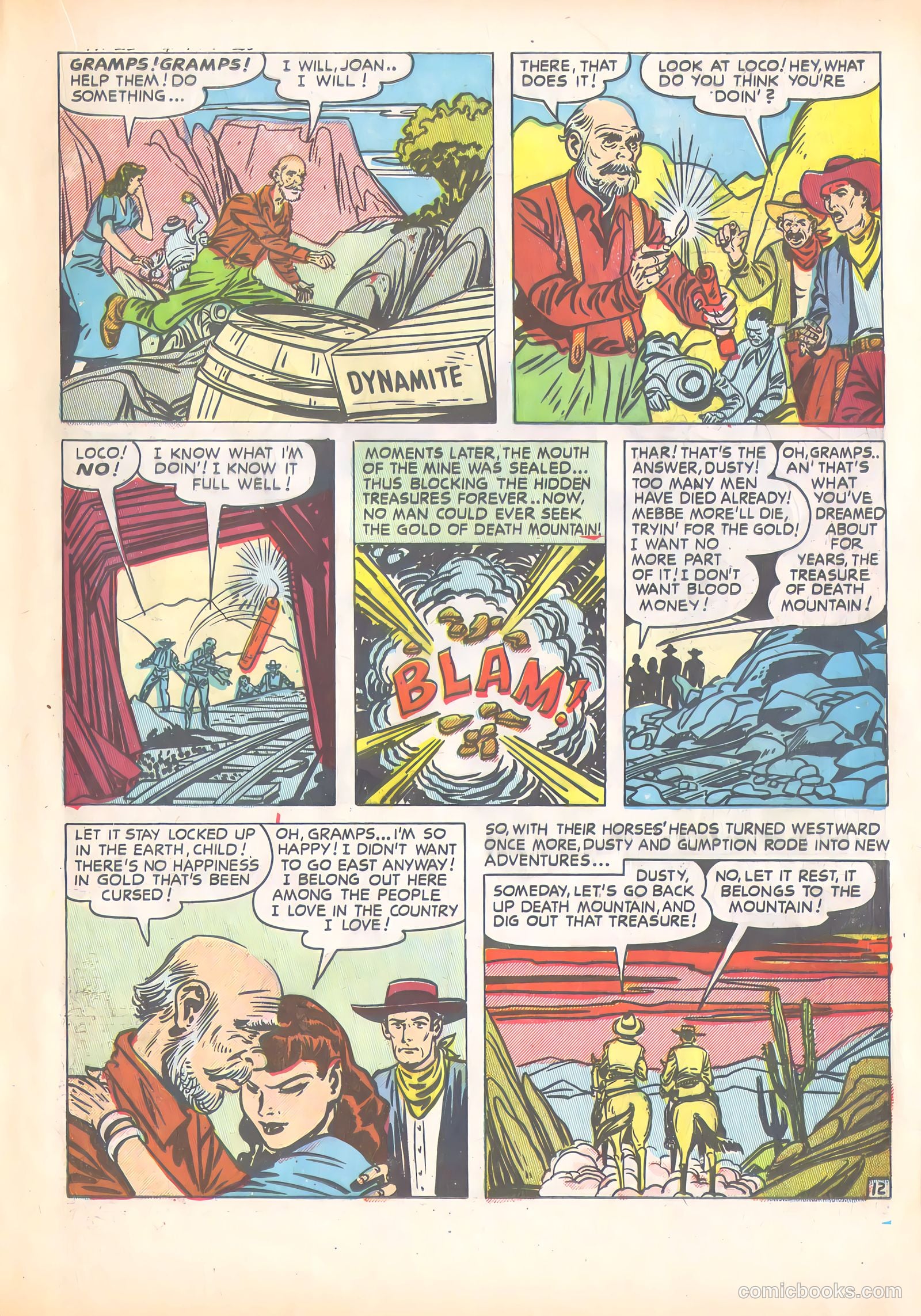 Prize Comics Western #79 (1950) — page 25 of 52