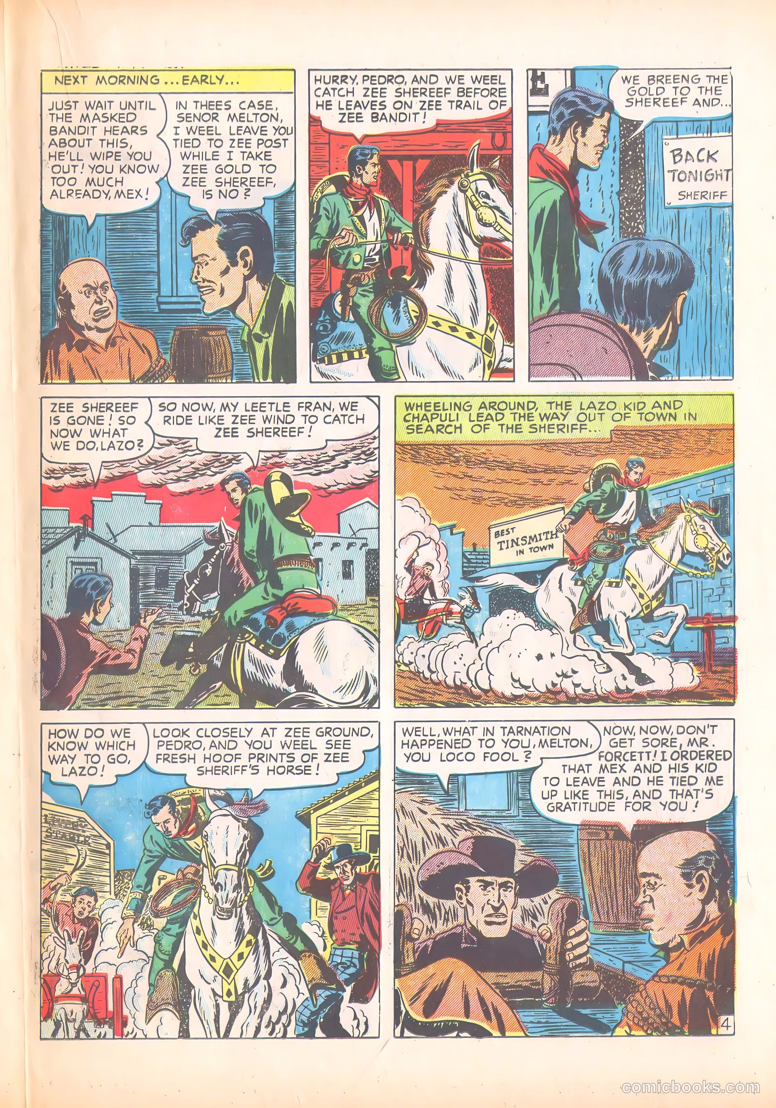 Prize Comics Western #79 (1950) — page 29 of 52
