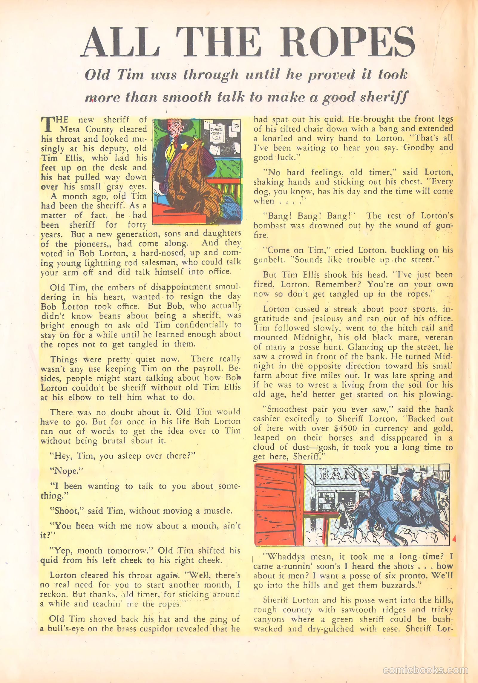Prize Comics Western #79 (1950) — page 34 of 52