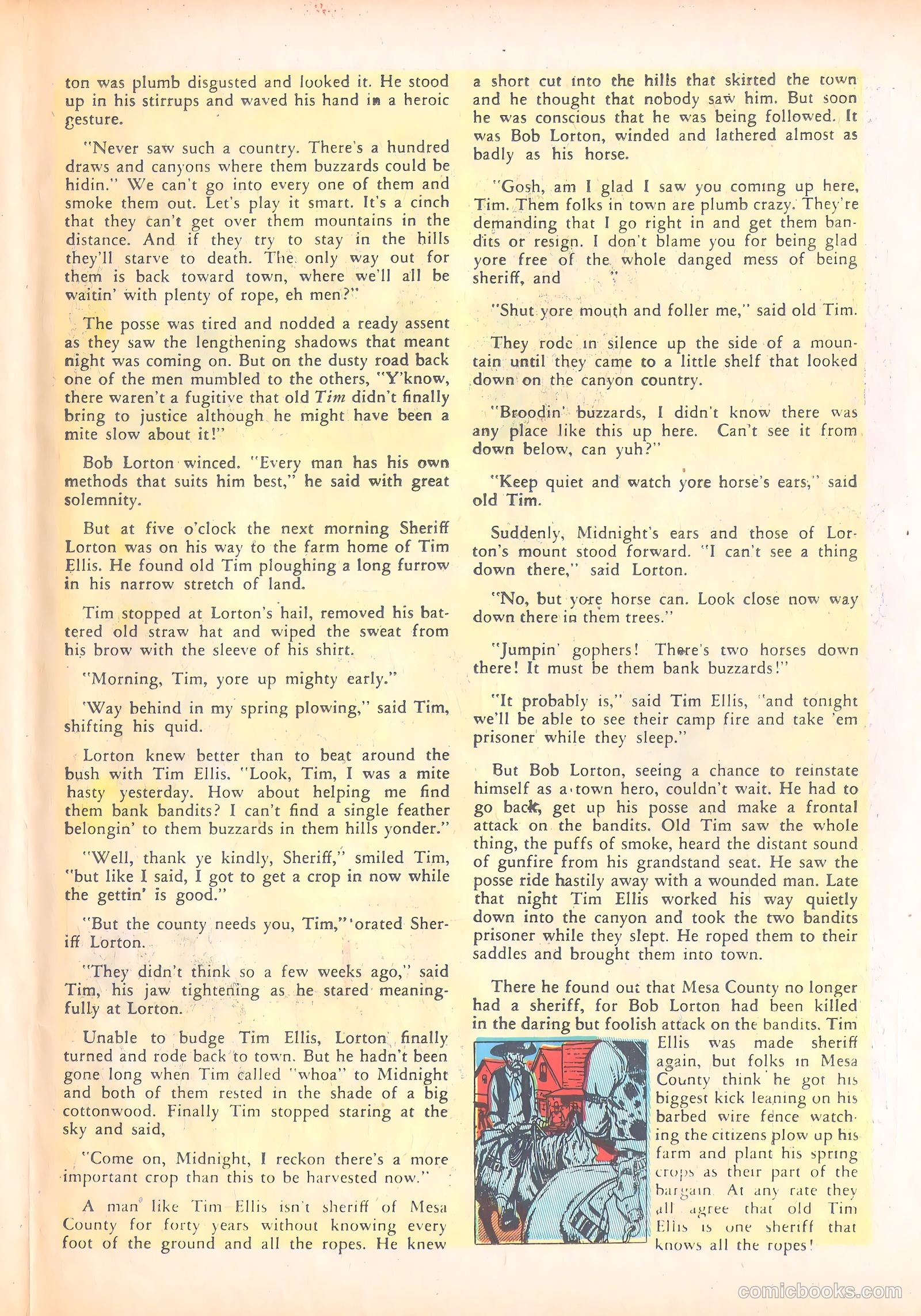 Prize Comics Western #79 (1950) — page 35 of 52