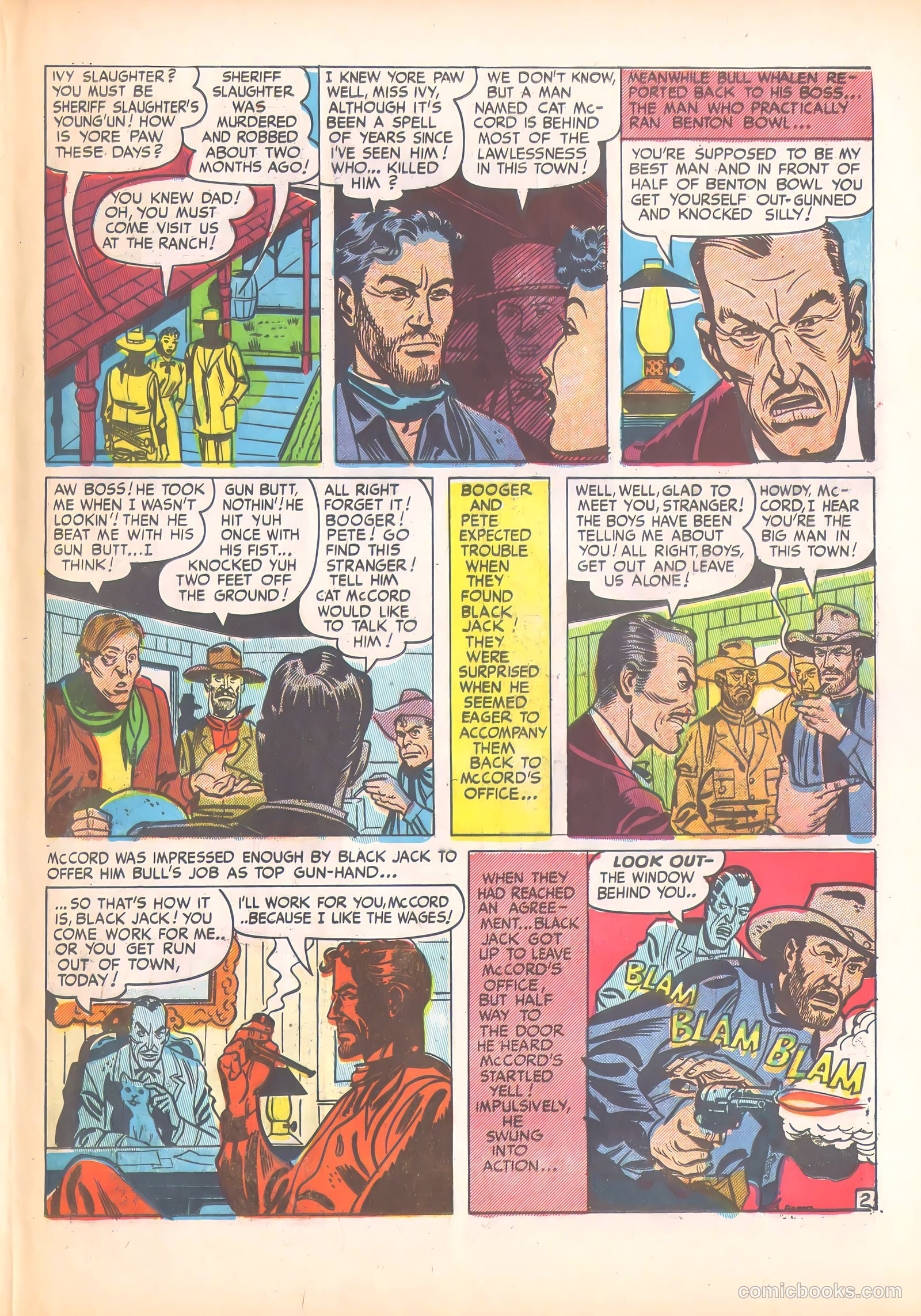Prize Comics Western #79 (1950) — page 37 of 52
